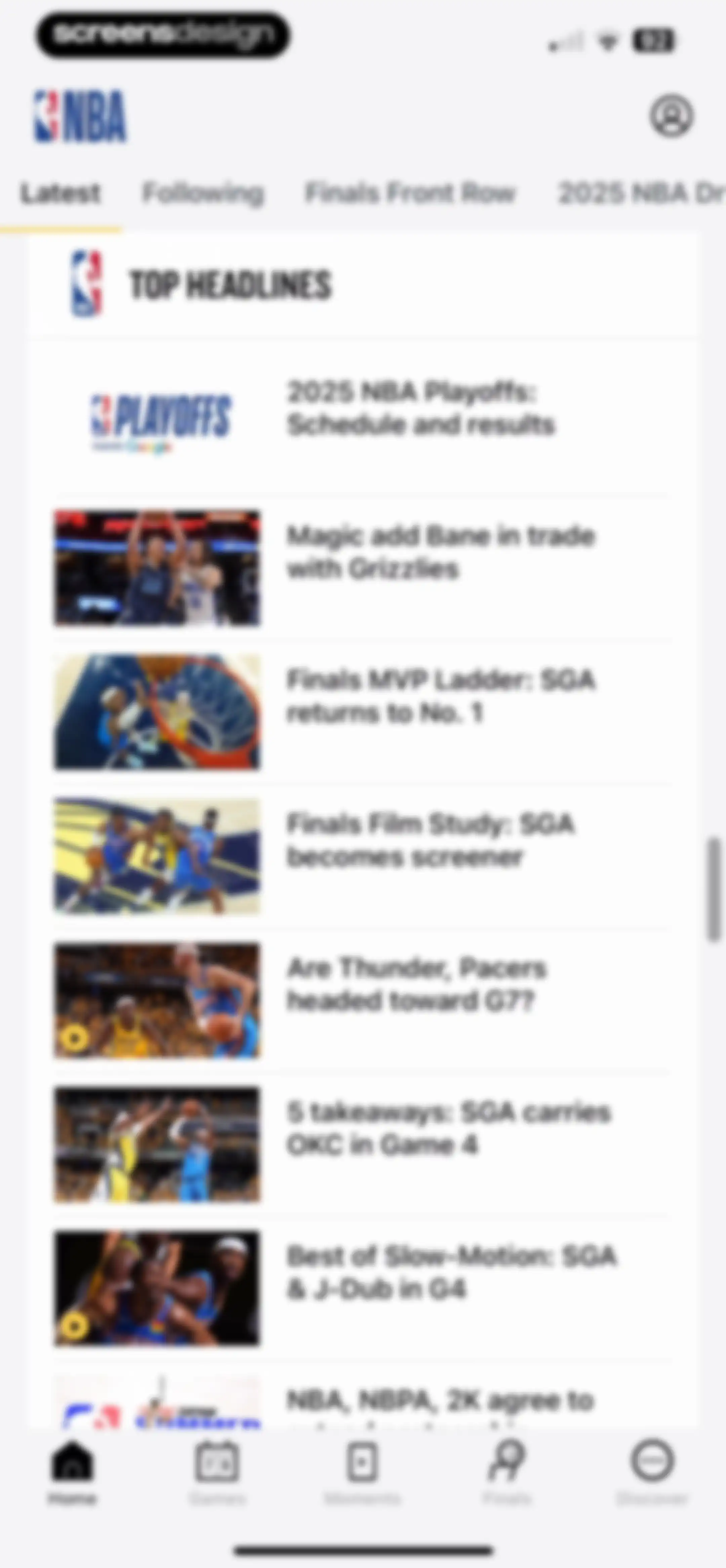 NBA: Live Games & Scores screen 59