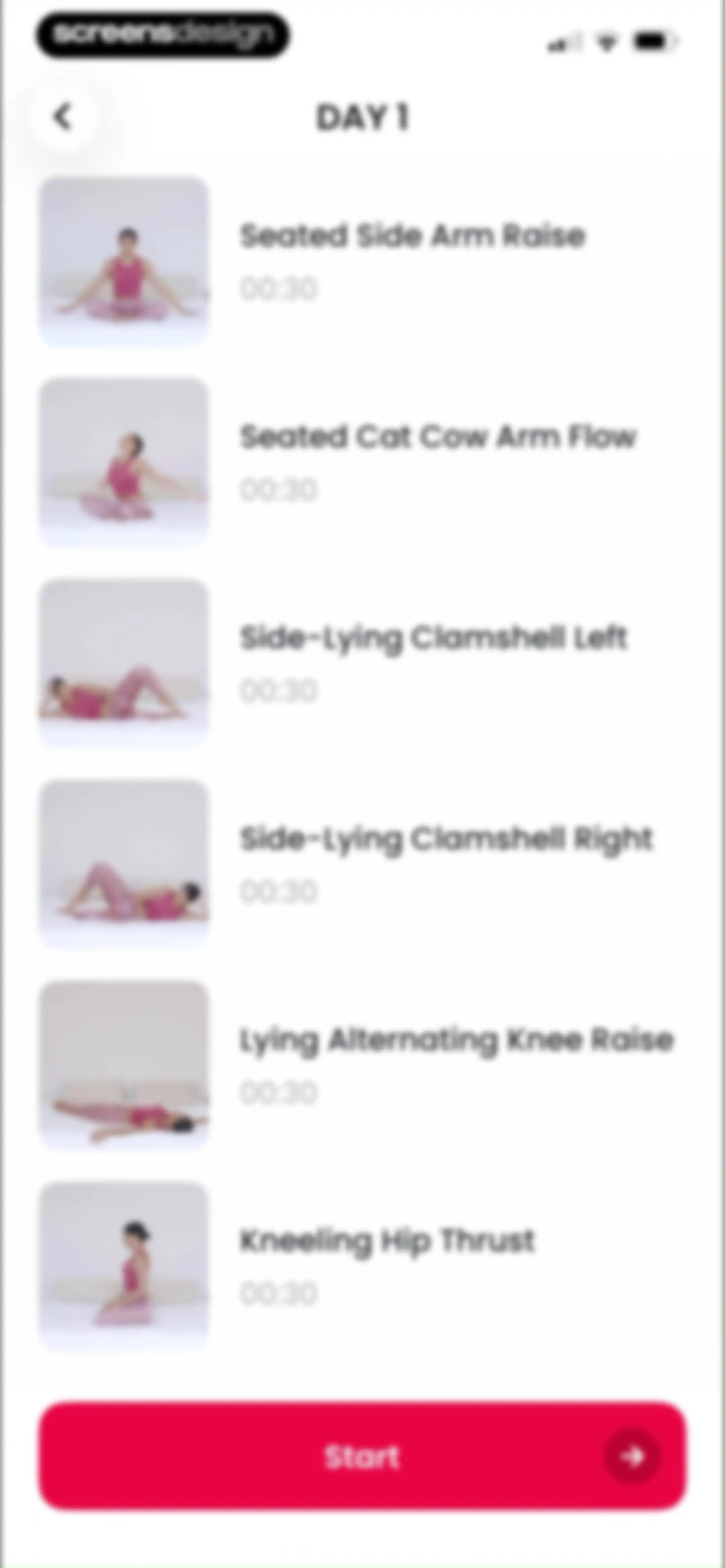ChillFit: Home Workout Planner screen 98