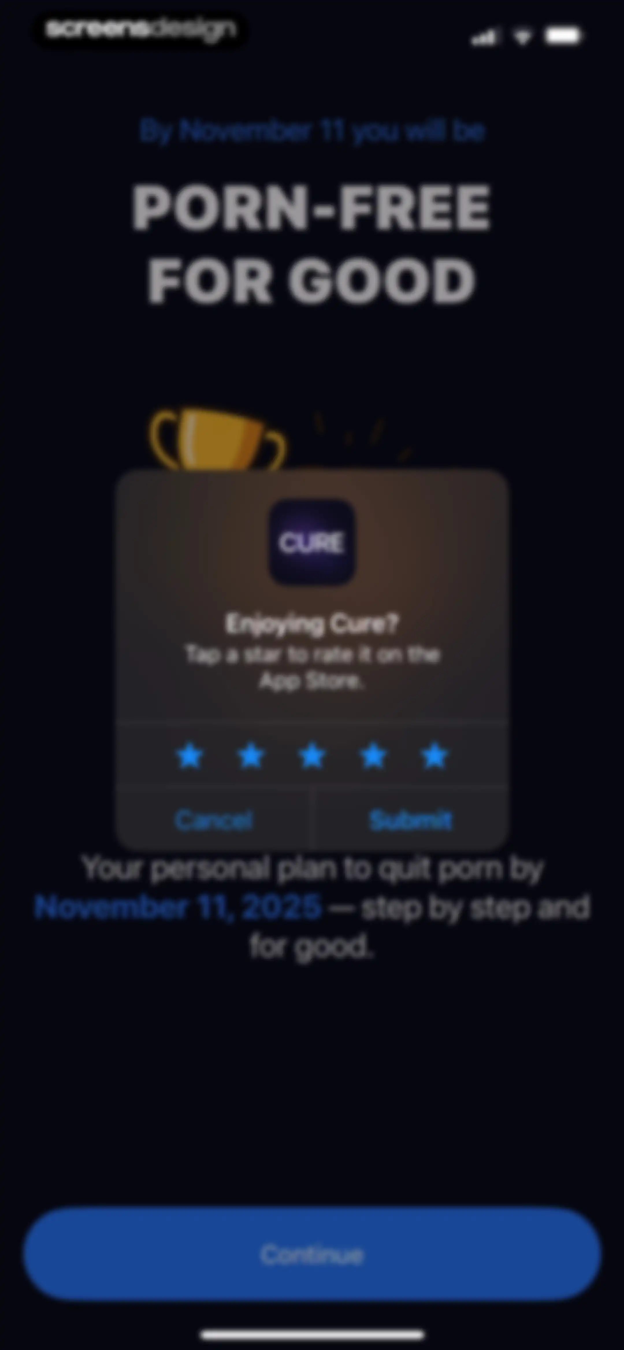 CURE: Quit Porn Addiction screen 35