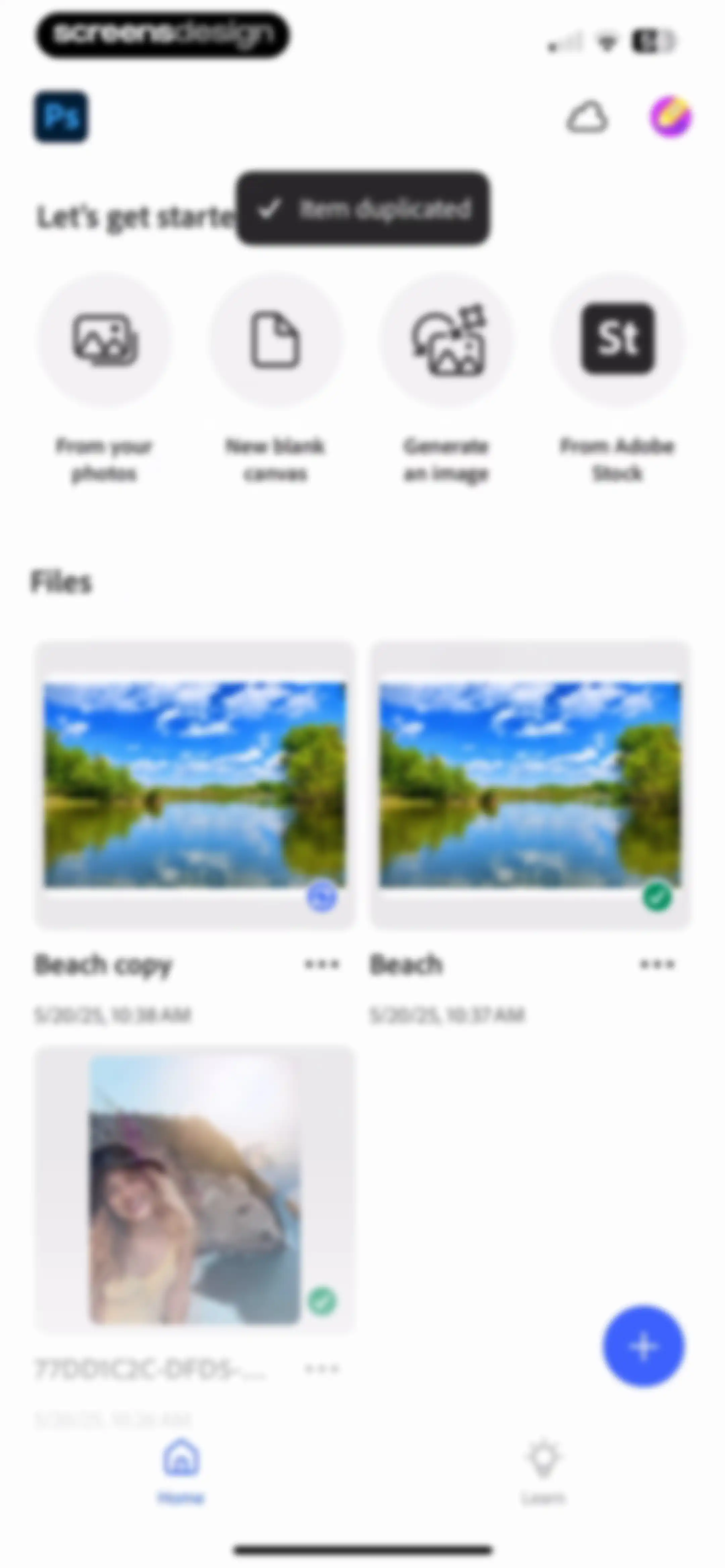 Adobe Photoshop: Photo Editor screen 111