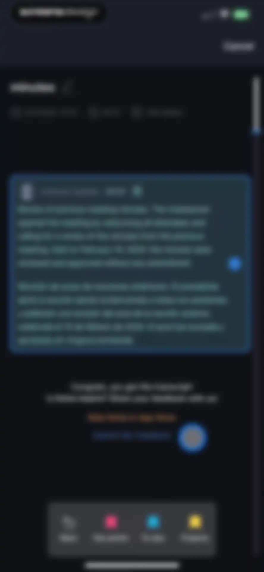 Notta Transcribe Voice to Text screen 36