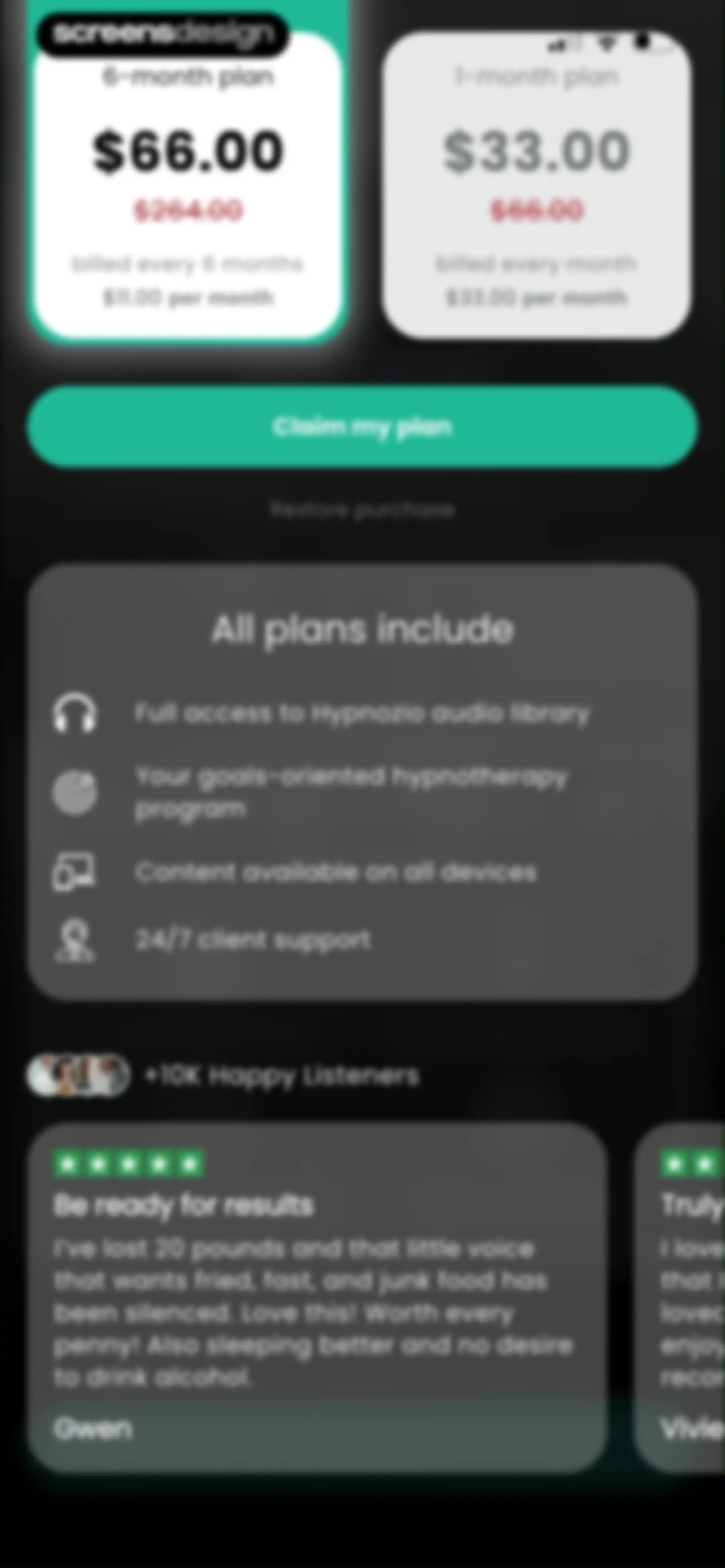 Hypnozio: Hypnotherapy & Care screen 15
