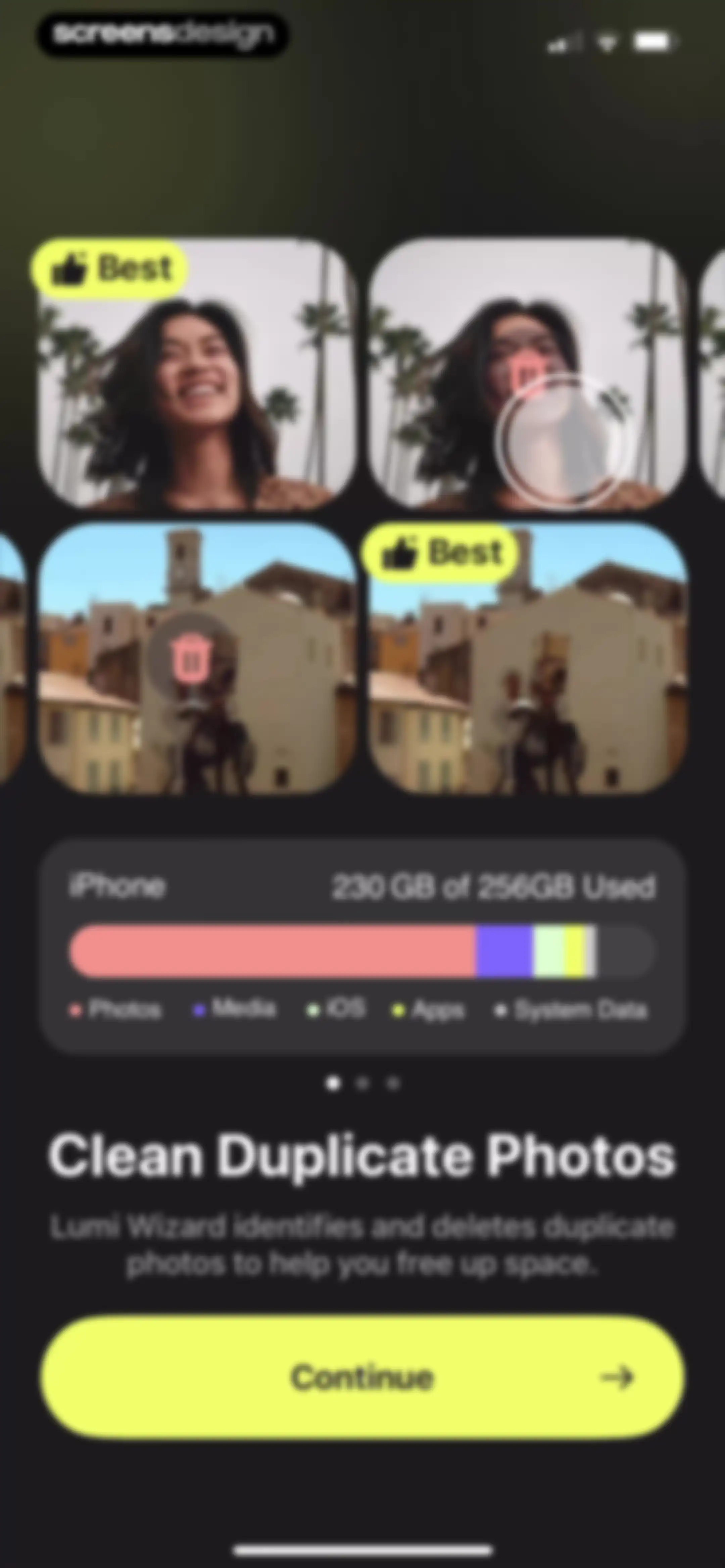 Lumi Cleaner: storage cleaner screen 3