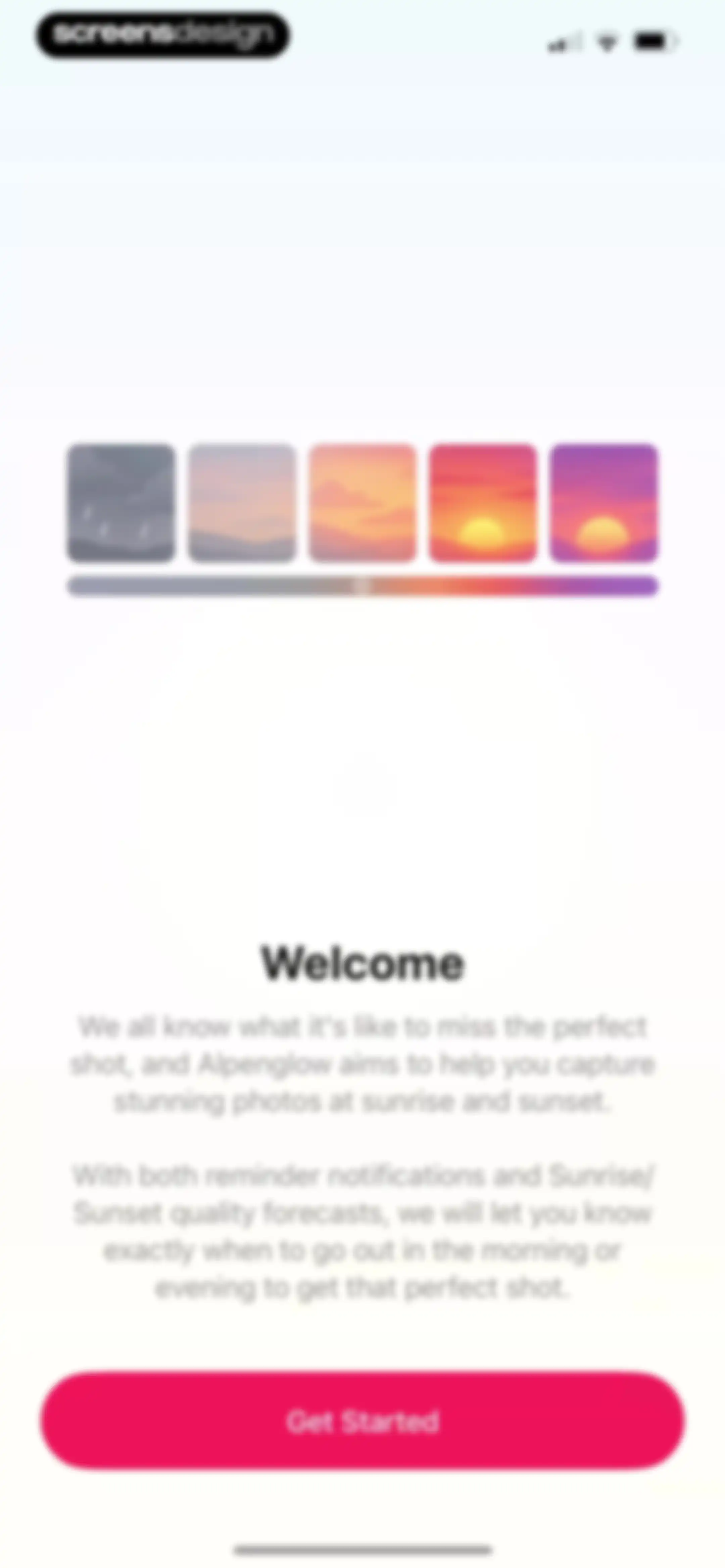 Sunset Predictions: Alpenglow screen 1