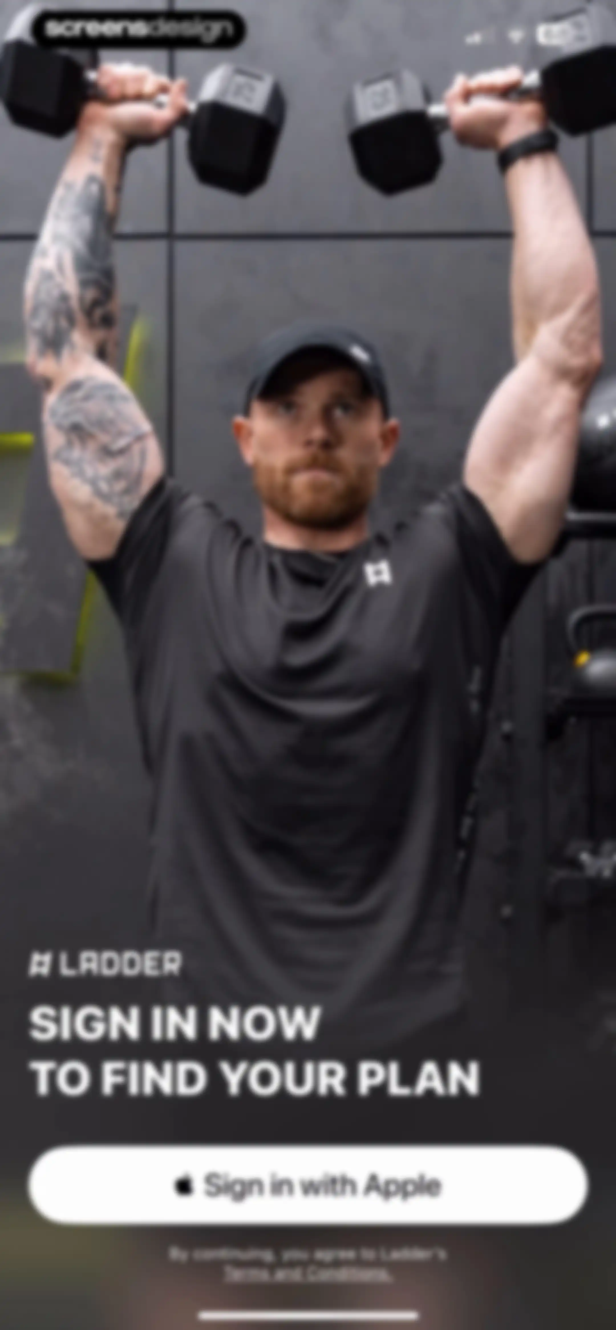 LADDER Strength Training Plans screen 3