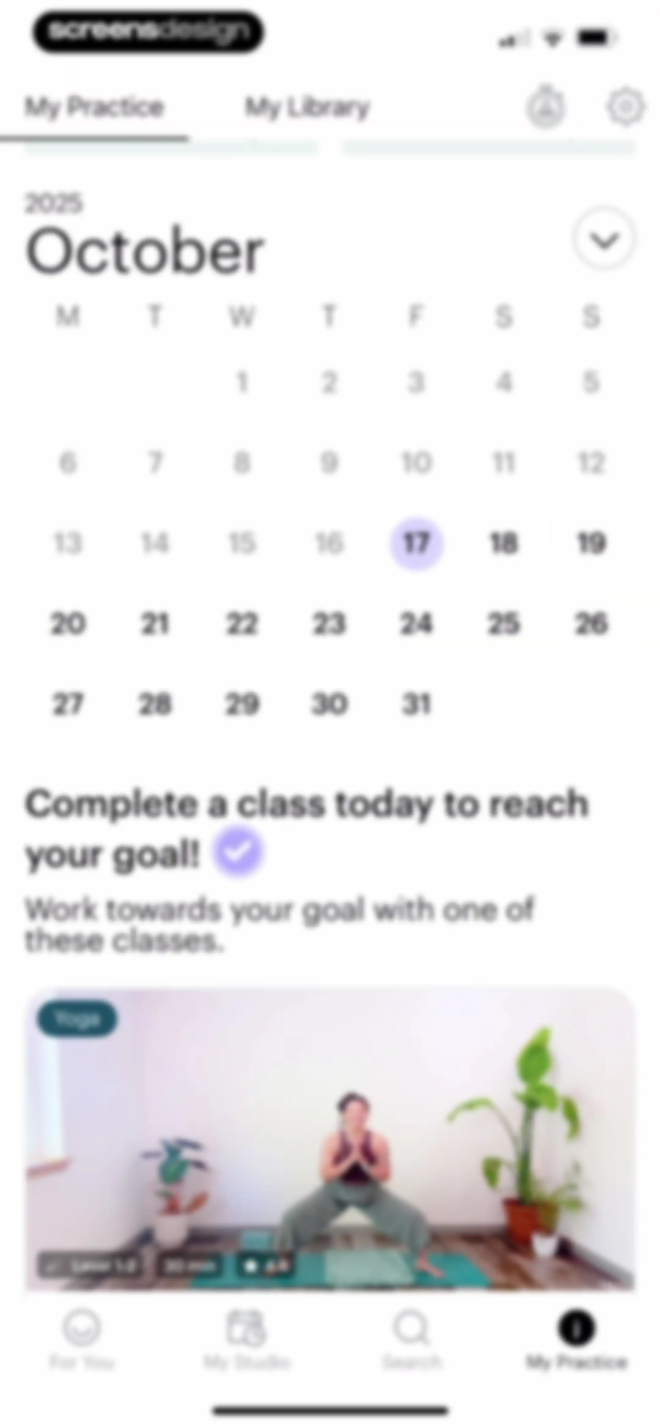 Glo | Yoga and Meditation App screen 91