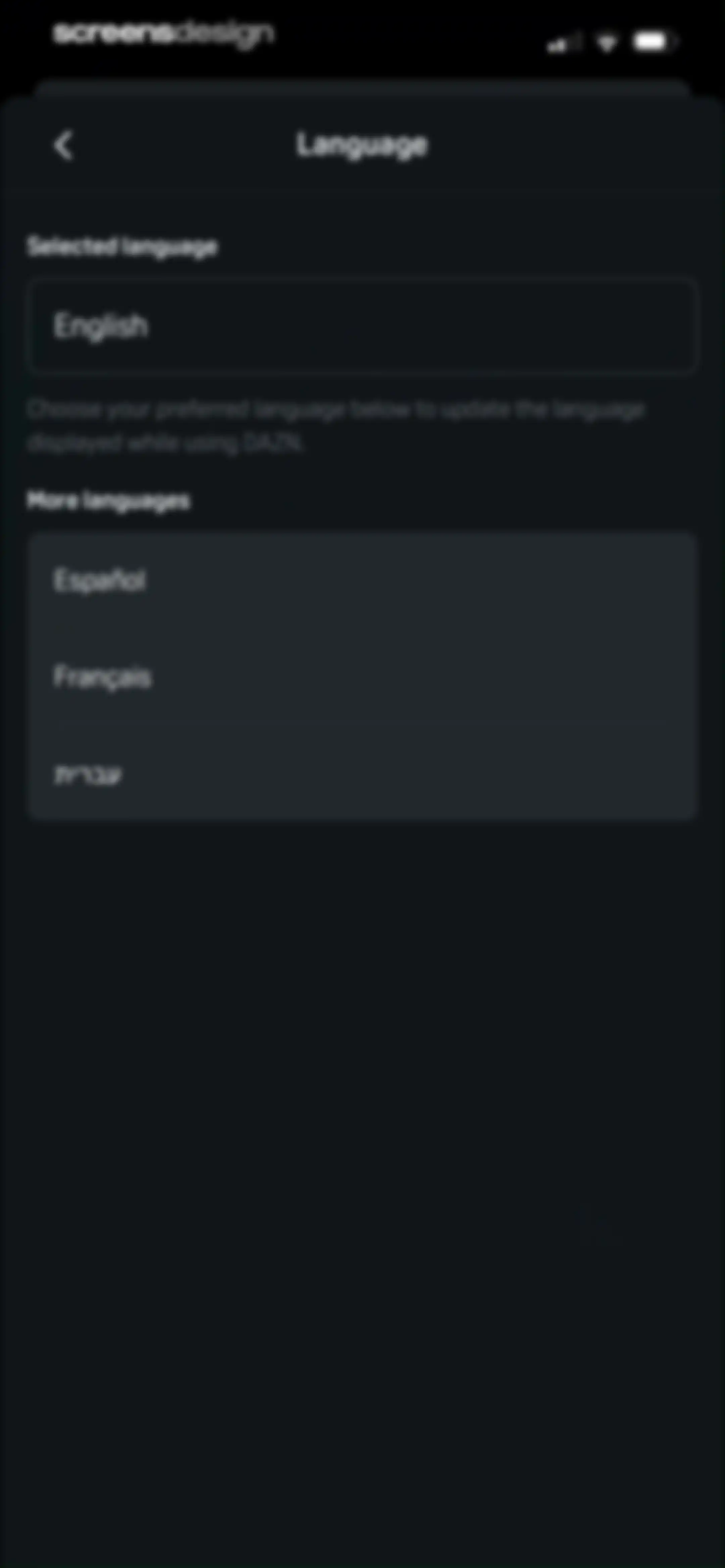 DAZN: Stream Live Sports screen 104