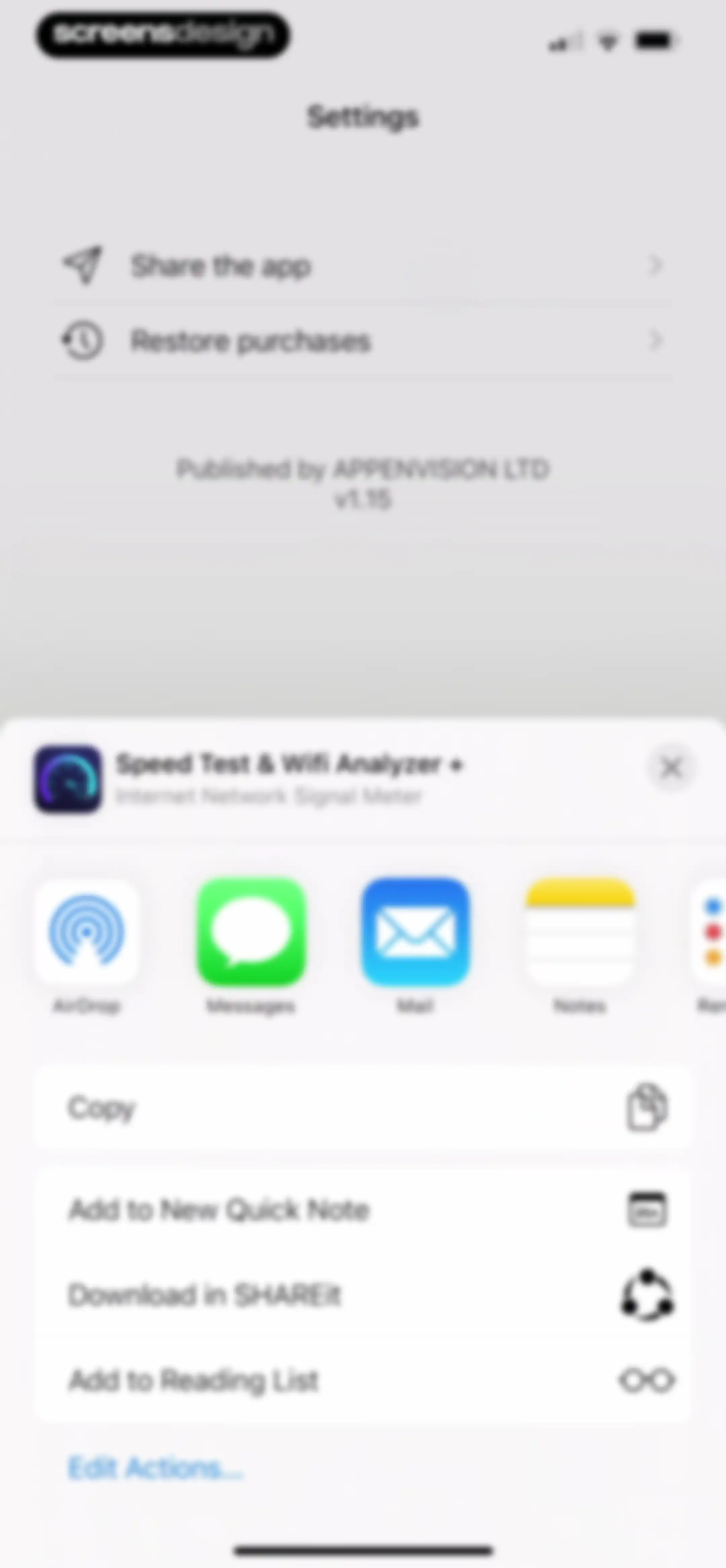 Speed Test & Wifi Analyzer + screen 46
