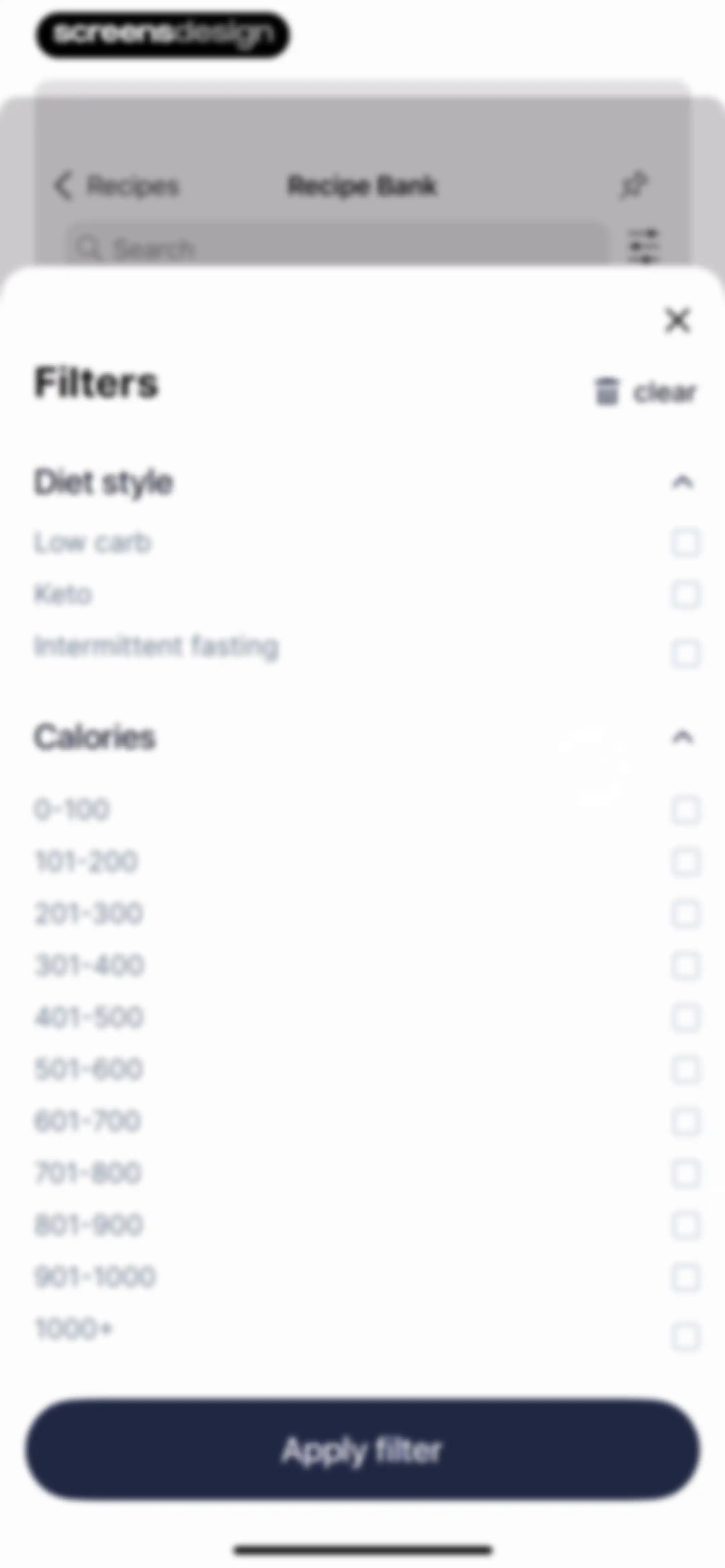 Results Wellness Lifestyle screen 95