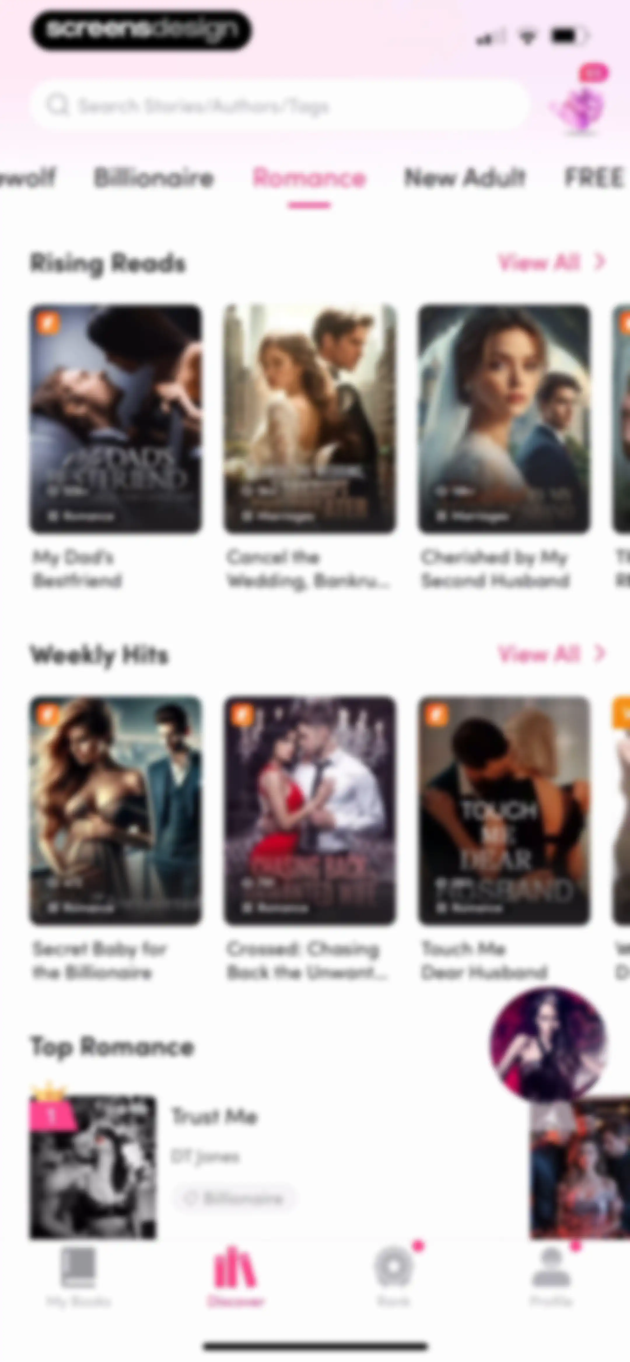 My Fiction: Stories & Novels screen 70