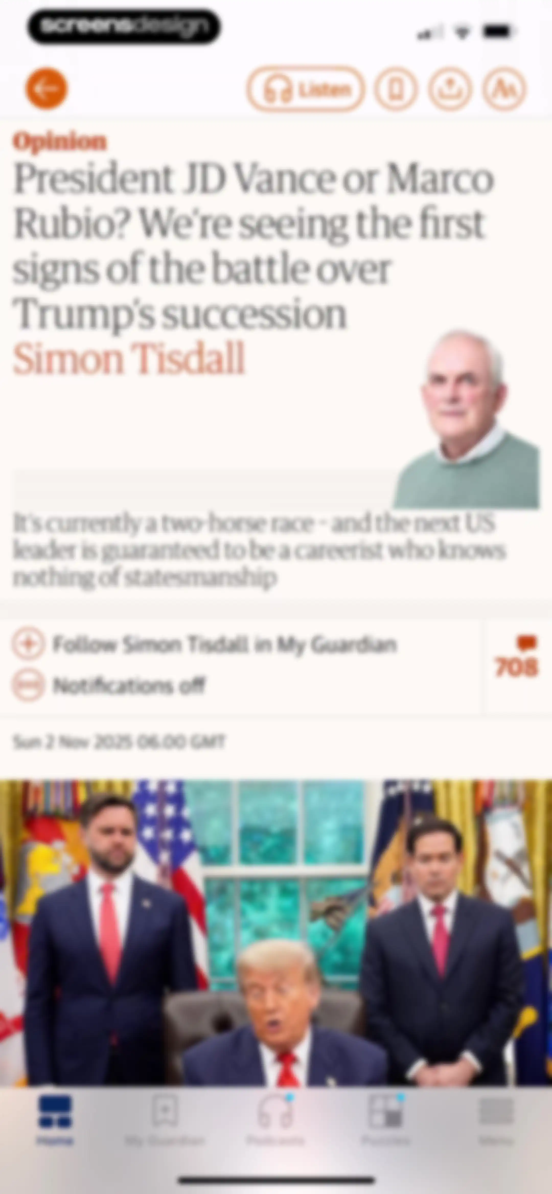 The Guardian - US & World News screen 39
