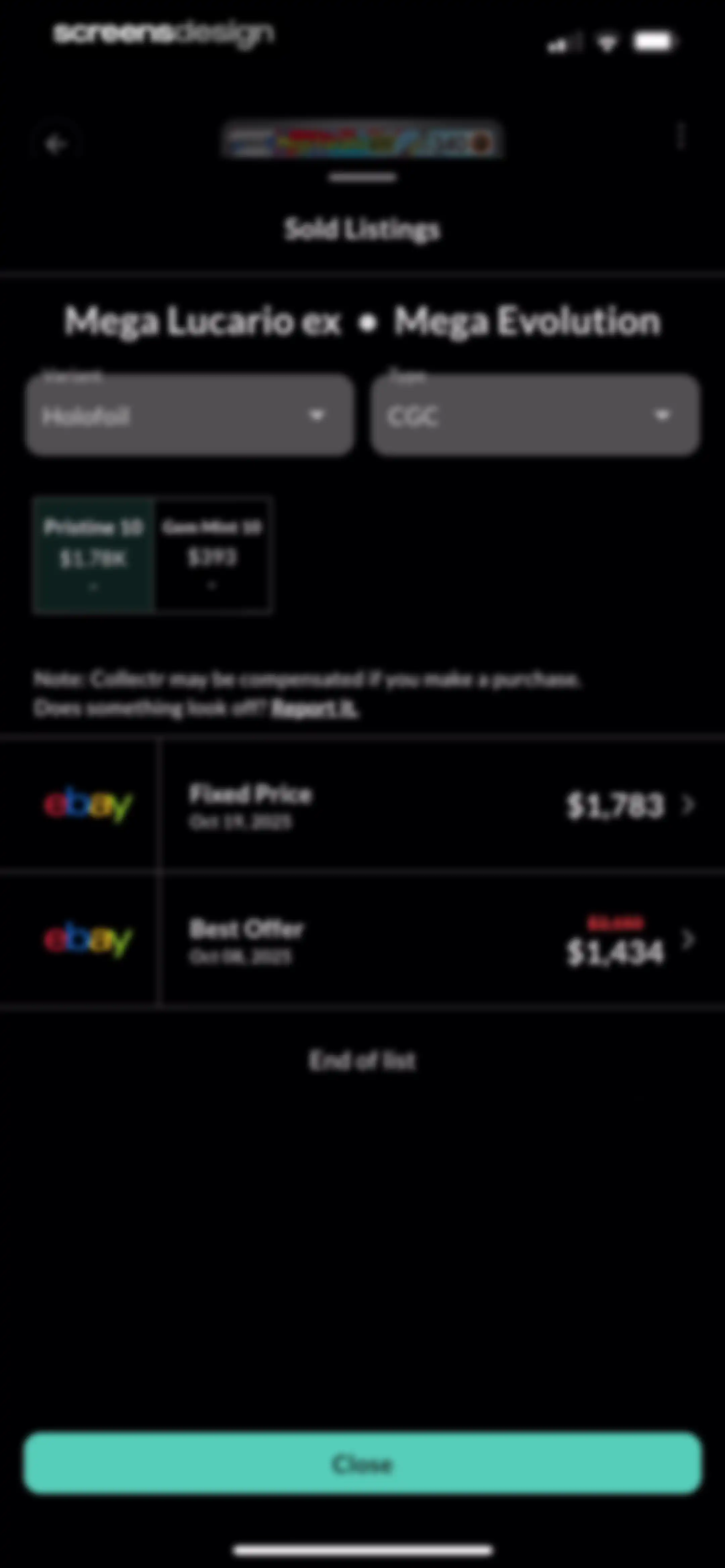 Collectr - TCG Collector App screen 33