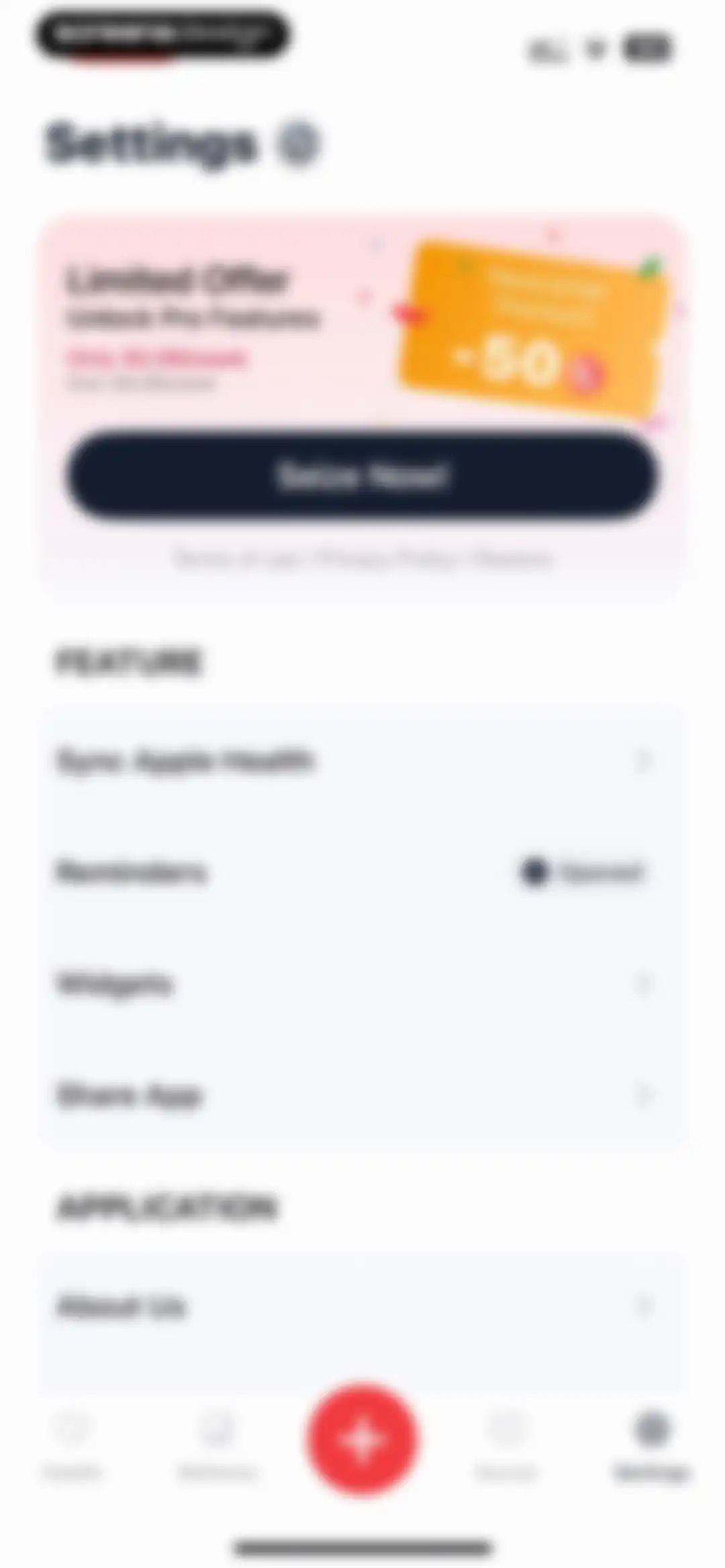 iHeart-Pulse Rate Monitor App. screen 74