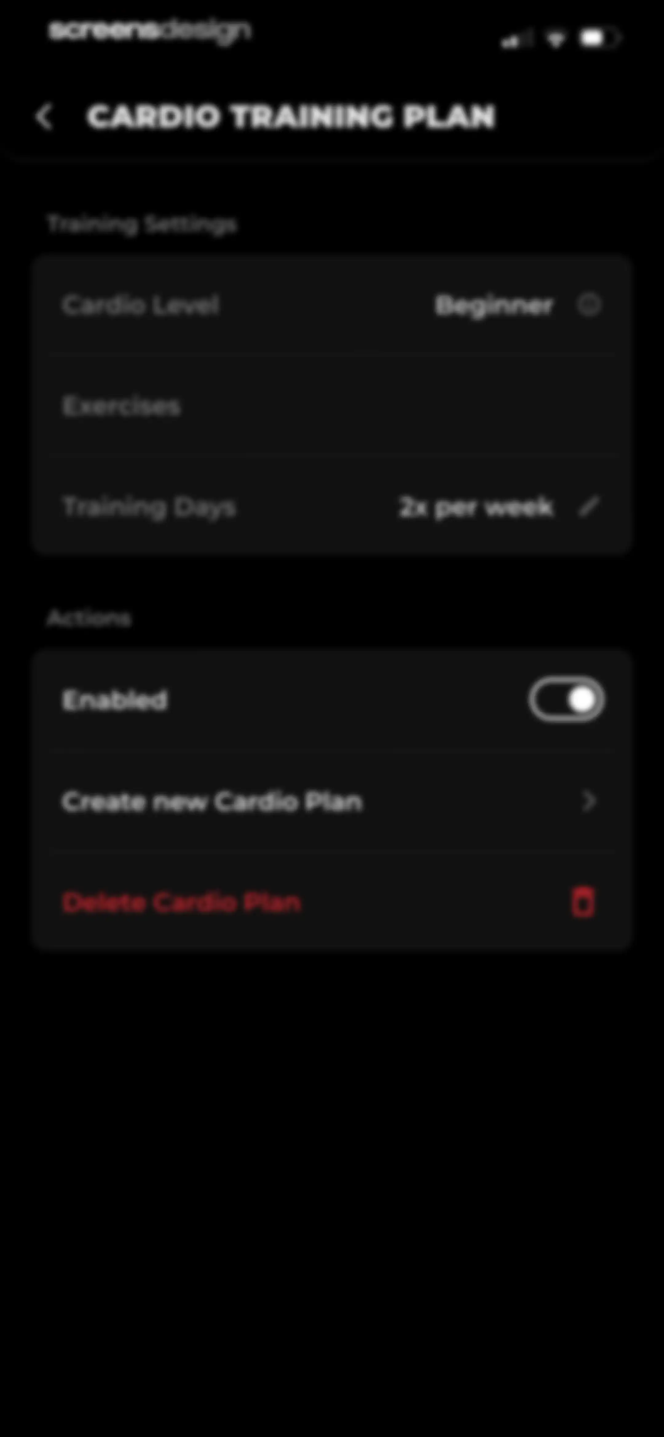 MCI - Personal Training AI screen 193