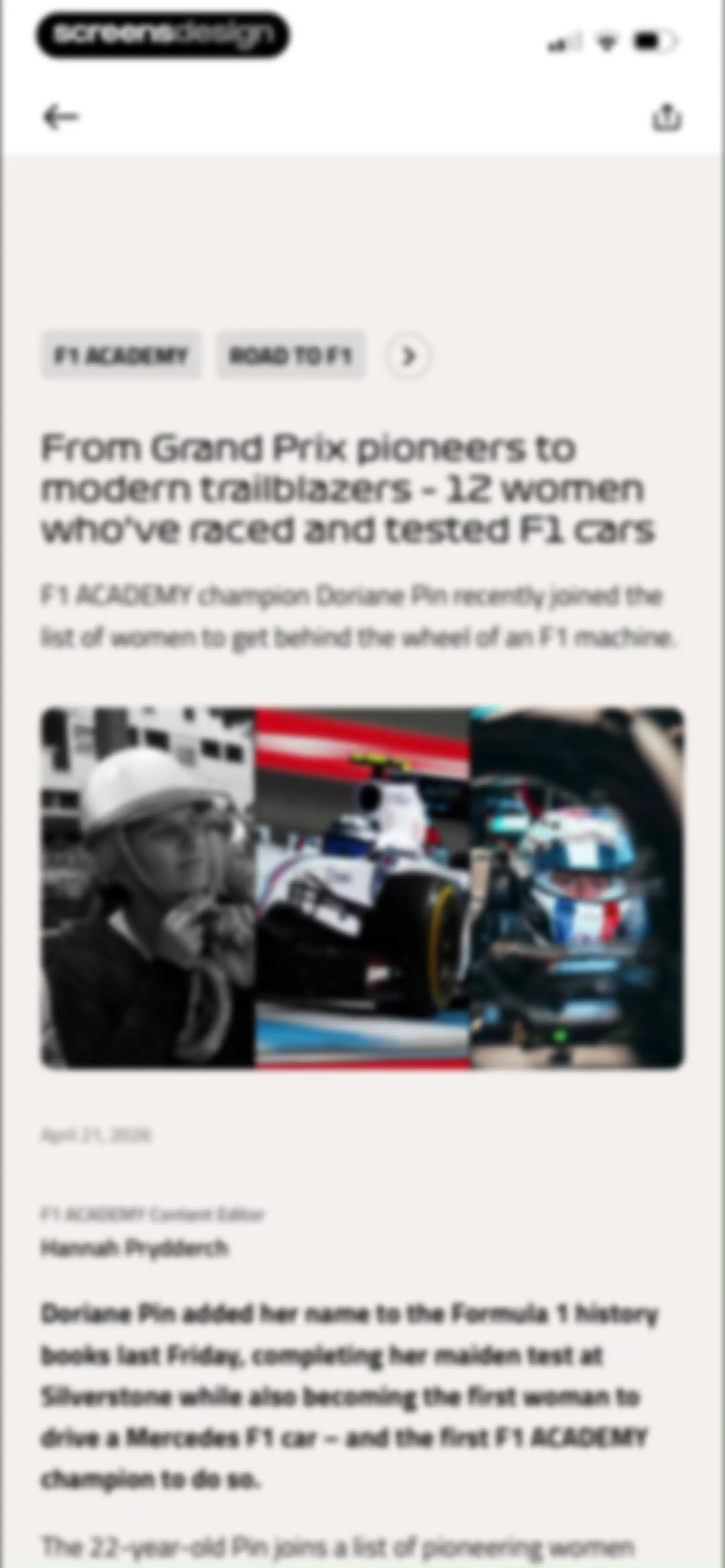 Formula 1® screen 56