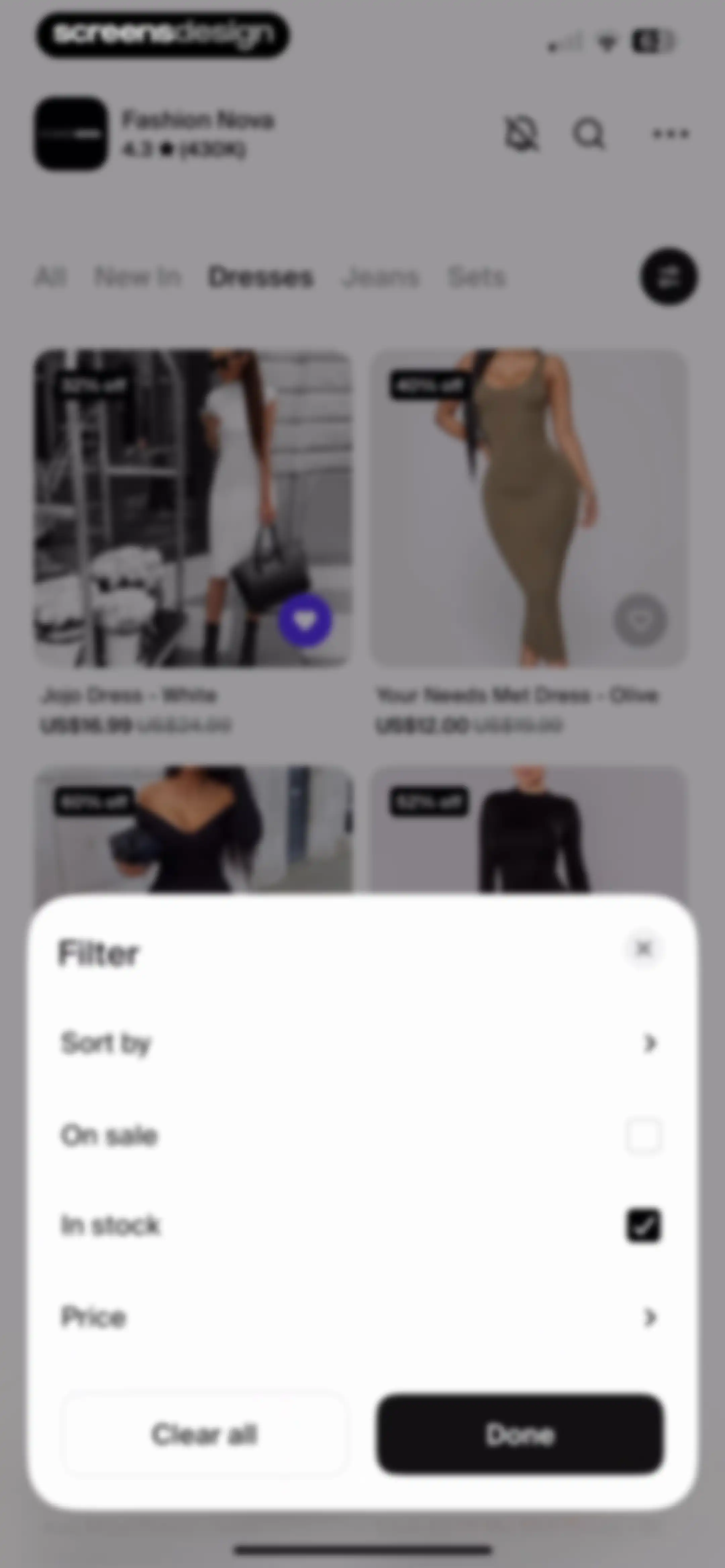 Shop: All your favorite brands screen 78
