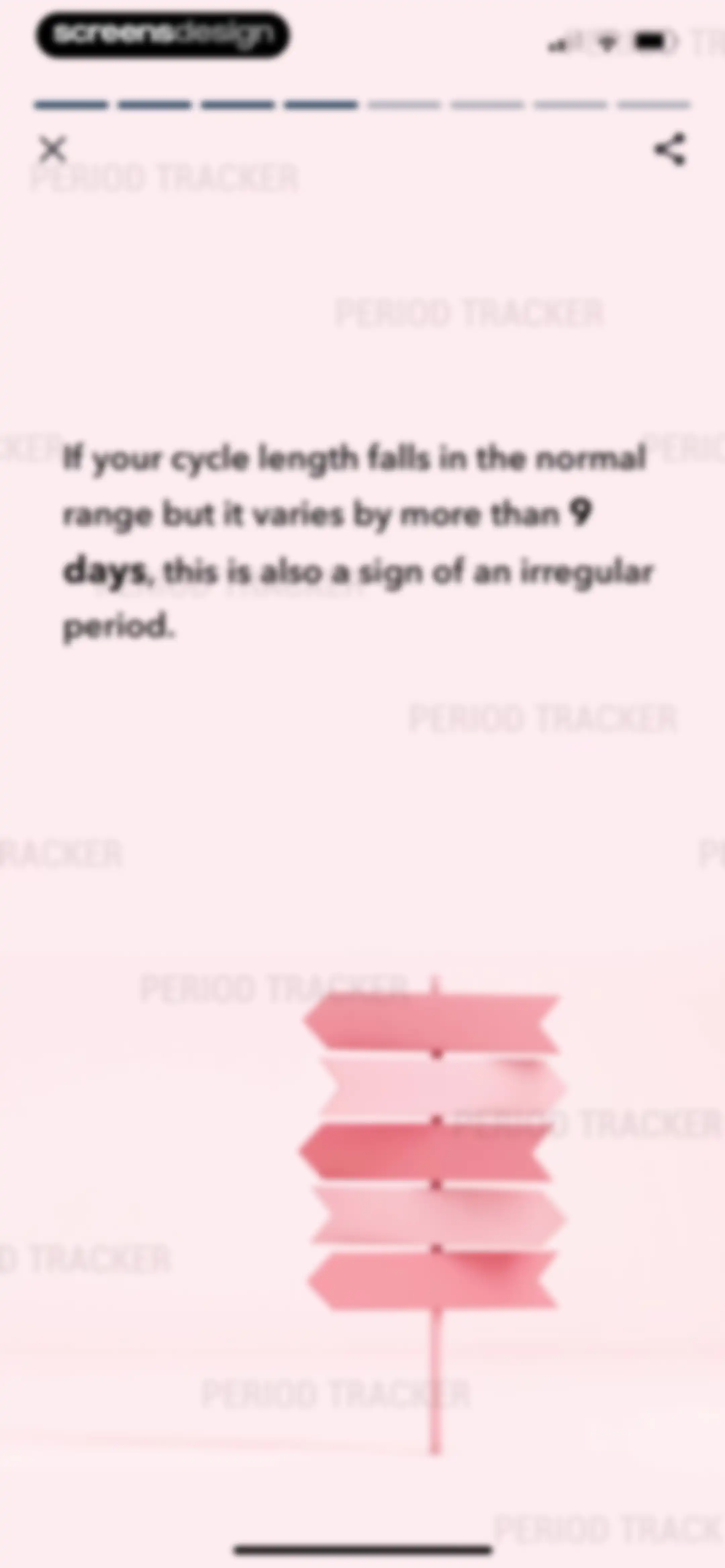 Period Tracker Period Calendar screen 46