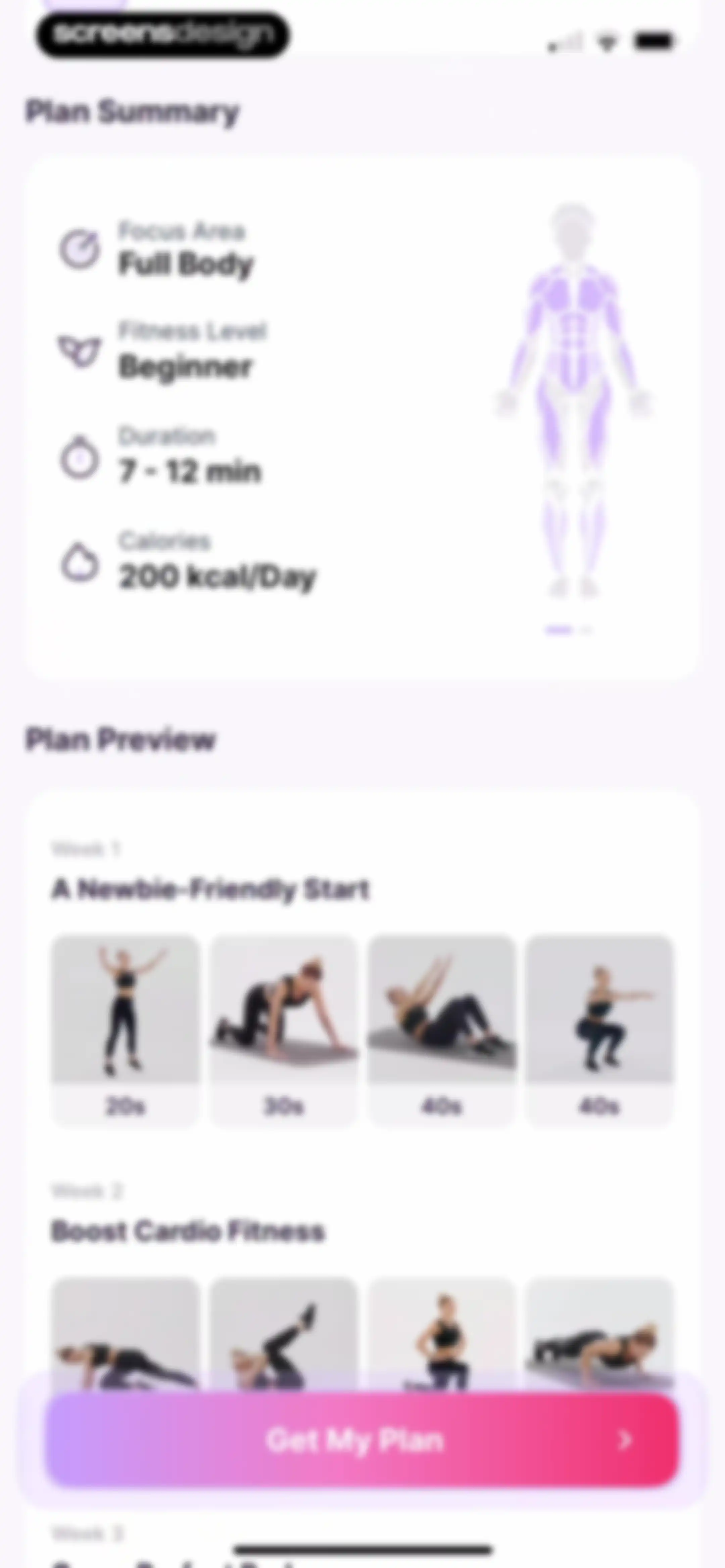 Pilates at Home, Wall Pilates screen 55