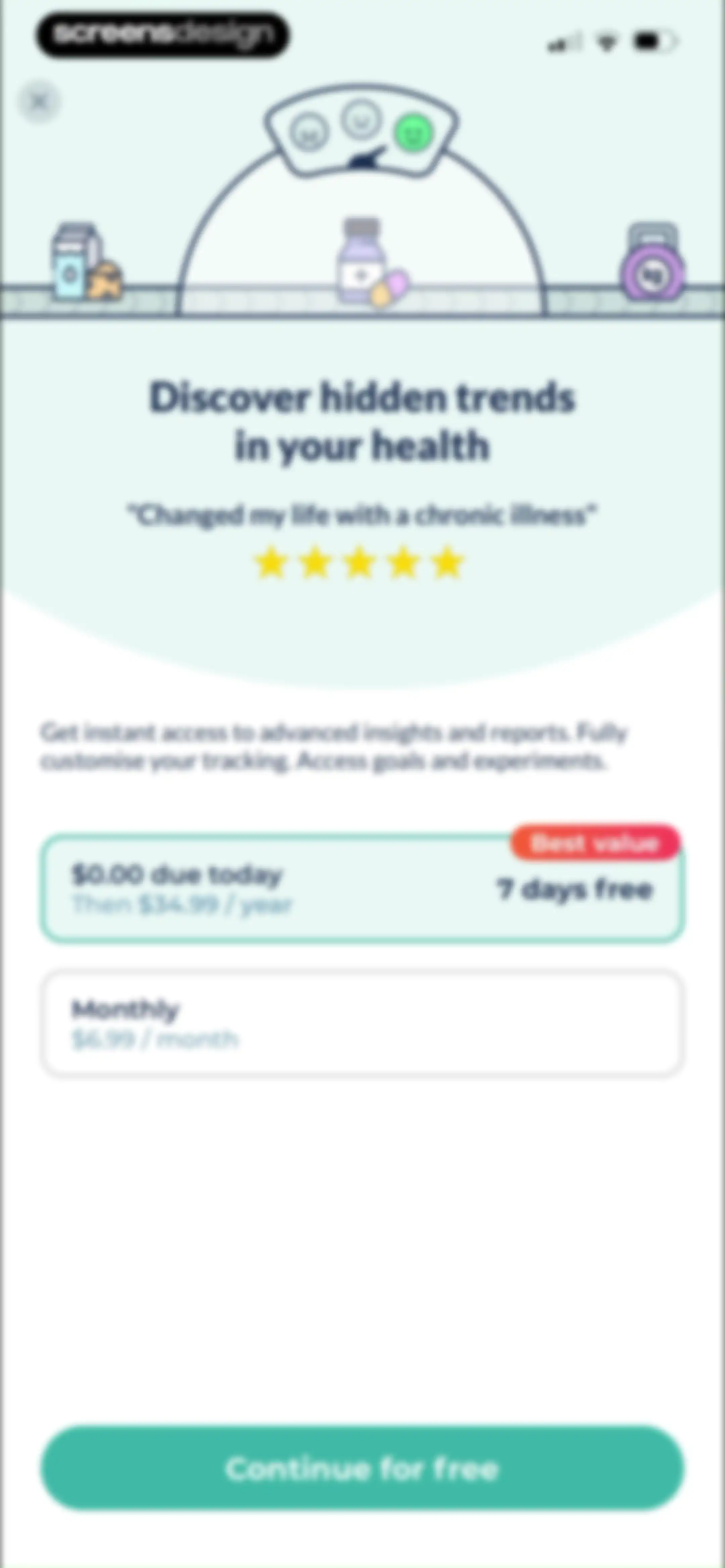 Bearable - Symptom Tracker screen 30