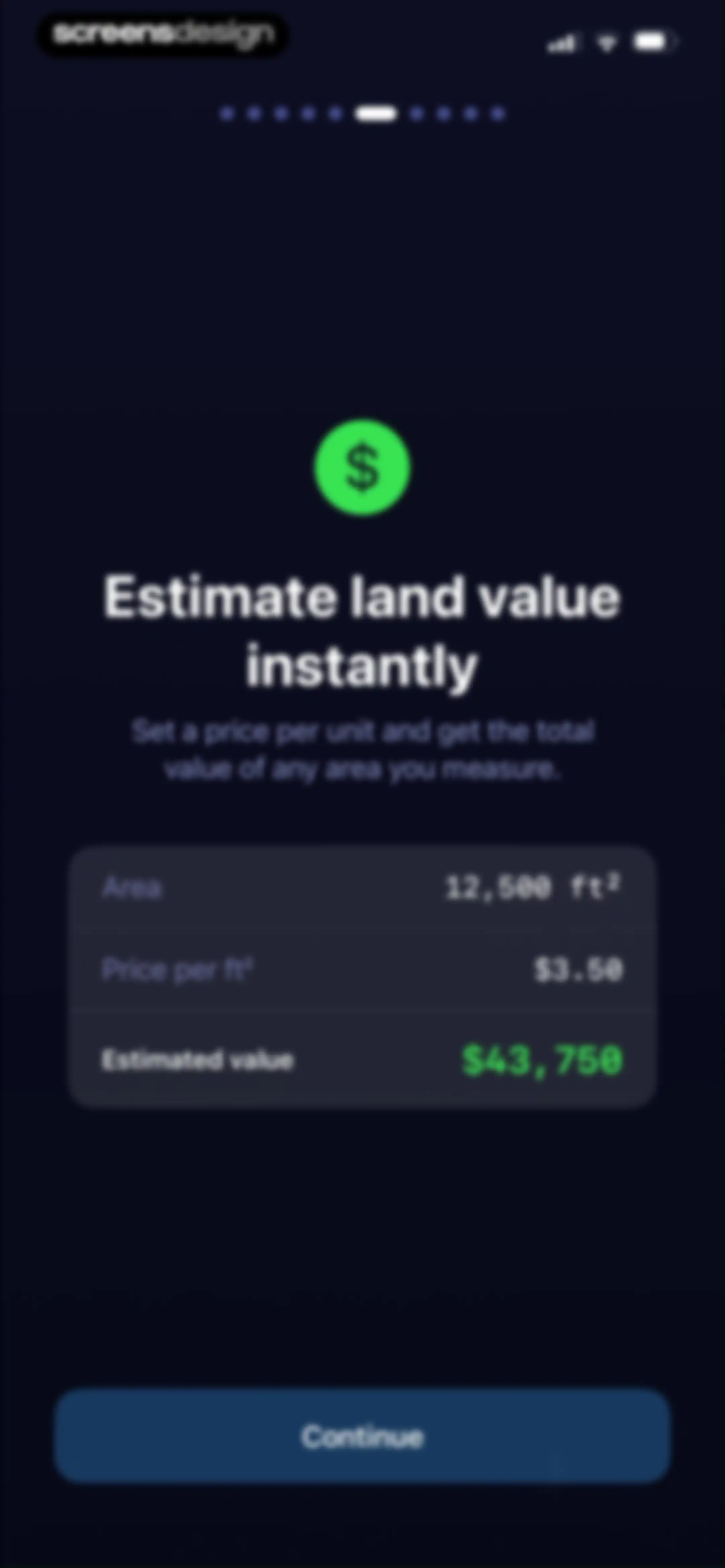 Map Area Calculator - Marea screen 7