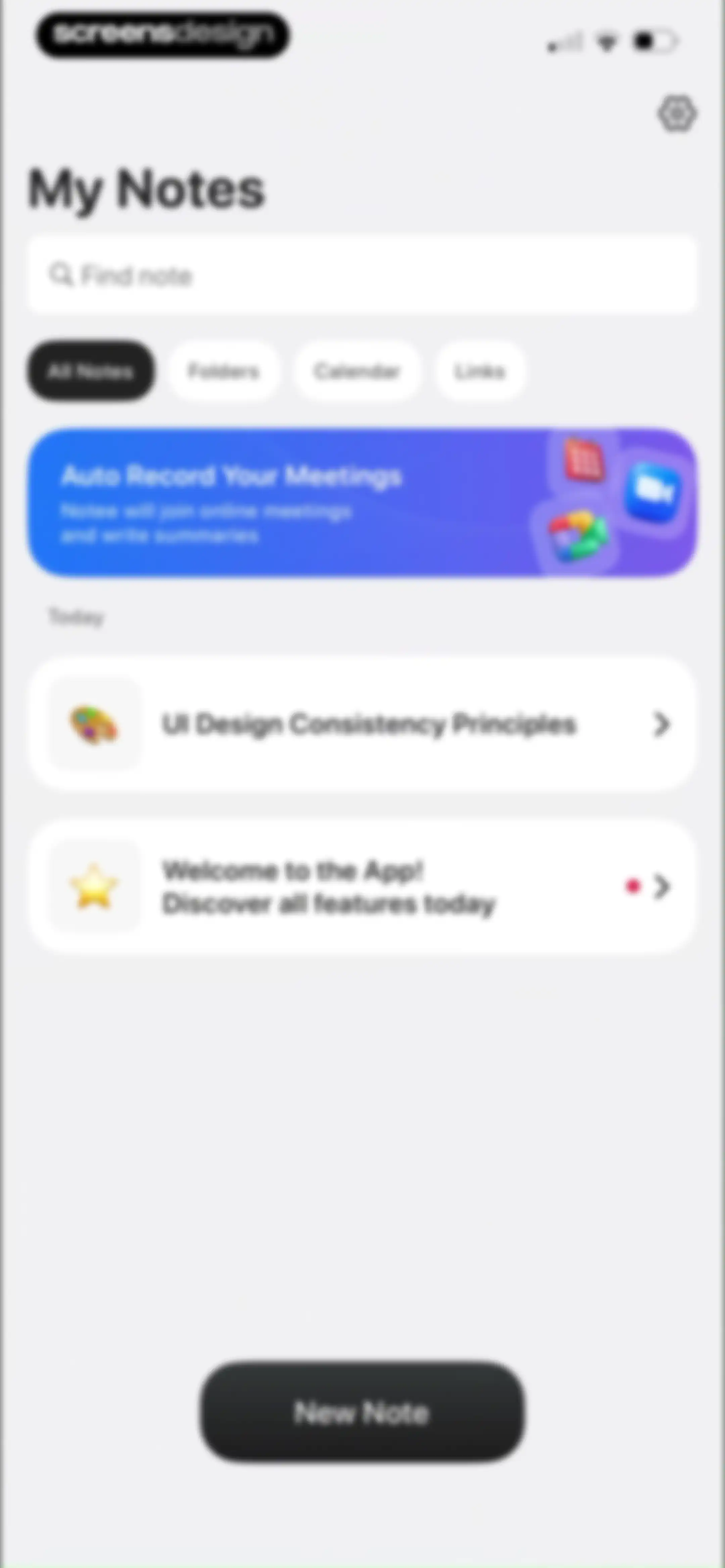 Notee: AI Note Taker screen 57