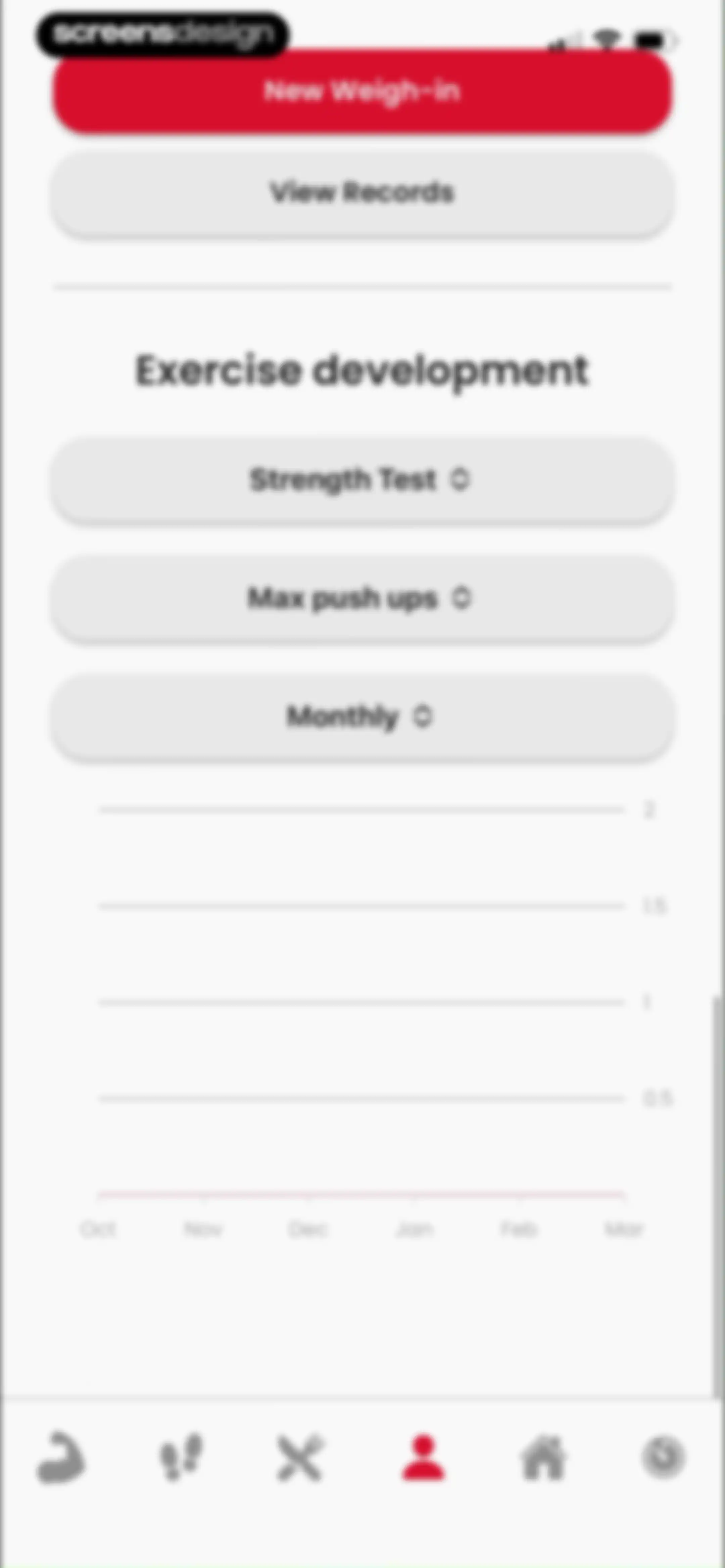 90 Day Challenge screen 141