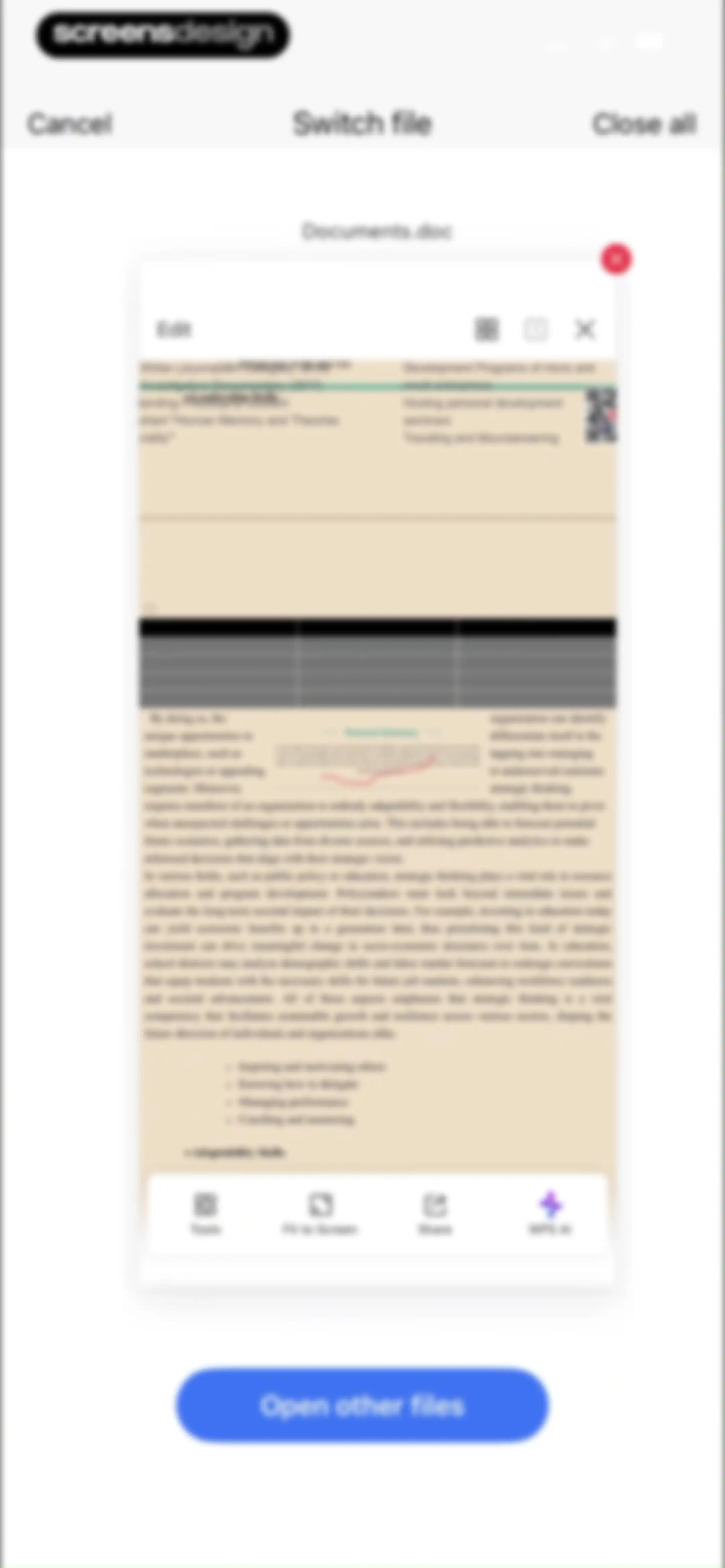 WPS Office-AI Doc, PDF, Sheet screen 115