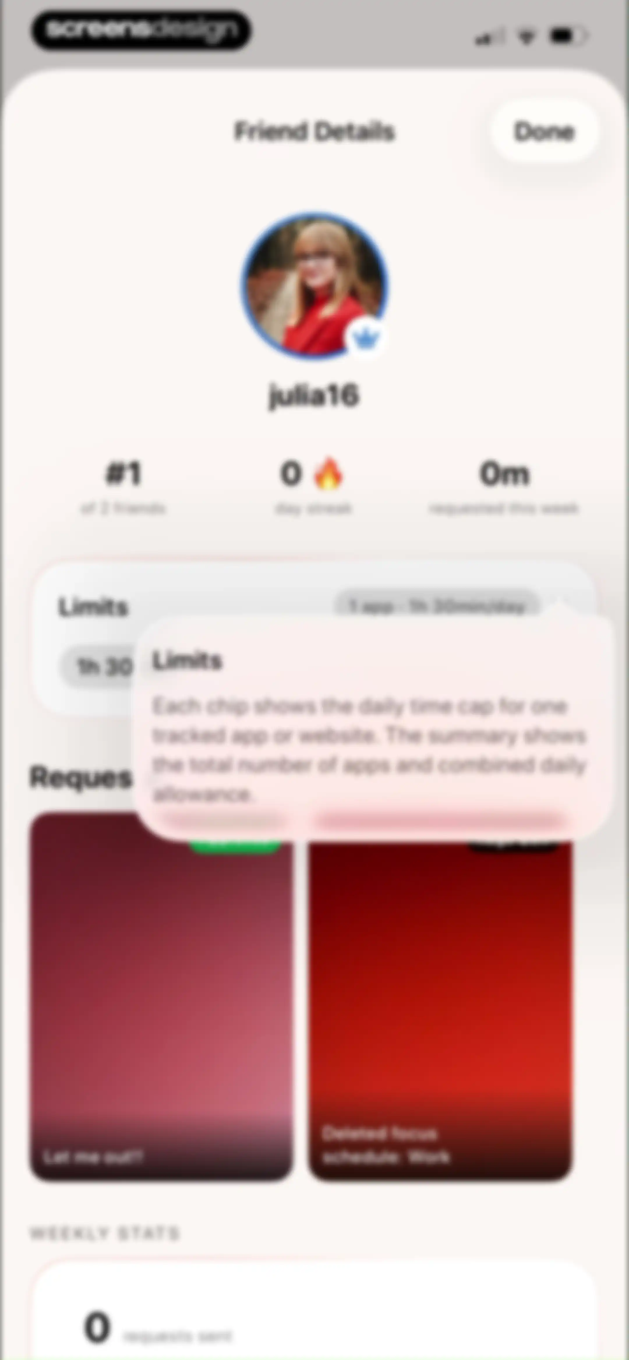 Useless - Screen Time Control screen 77