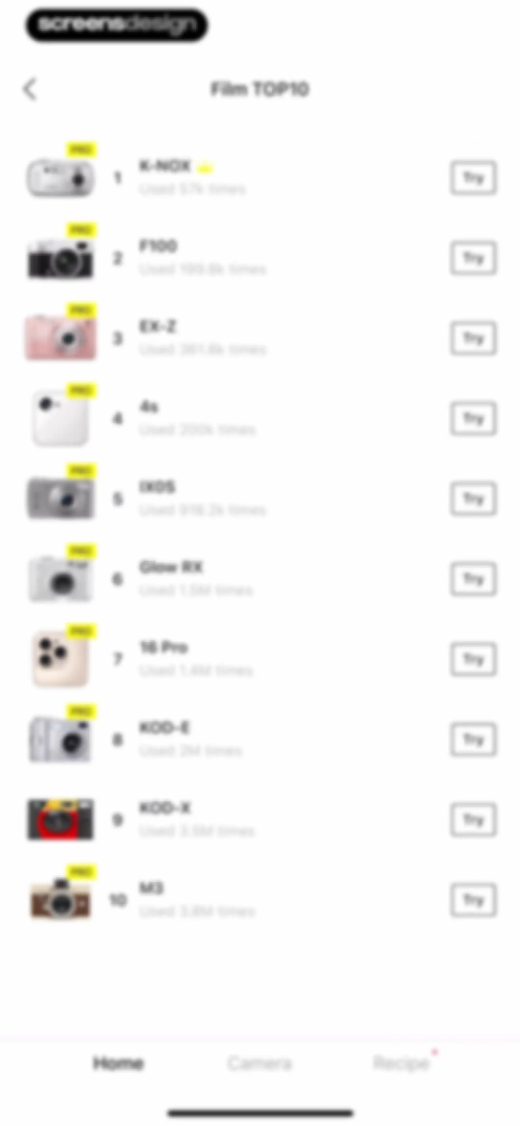 Foodie - Filter & Film Camera screen 88