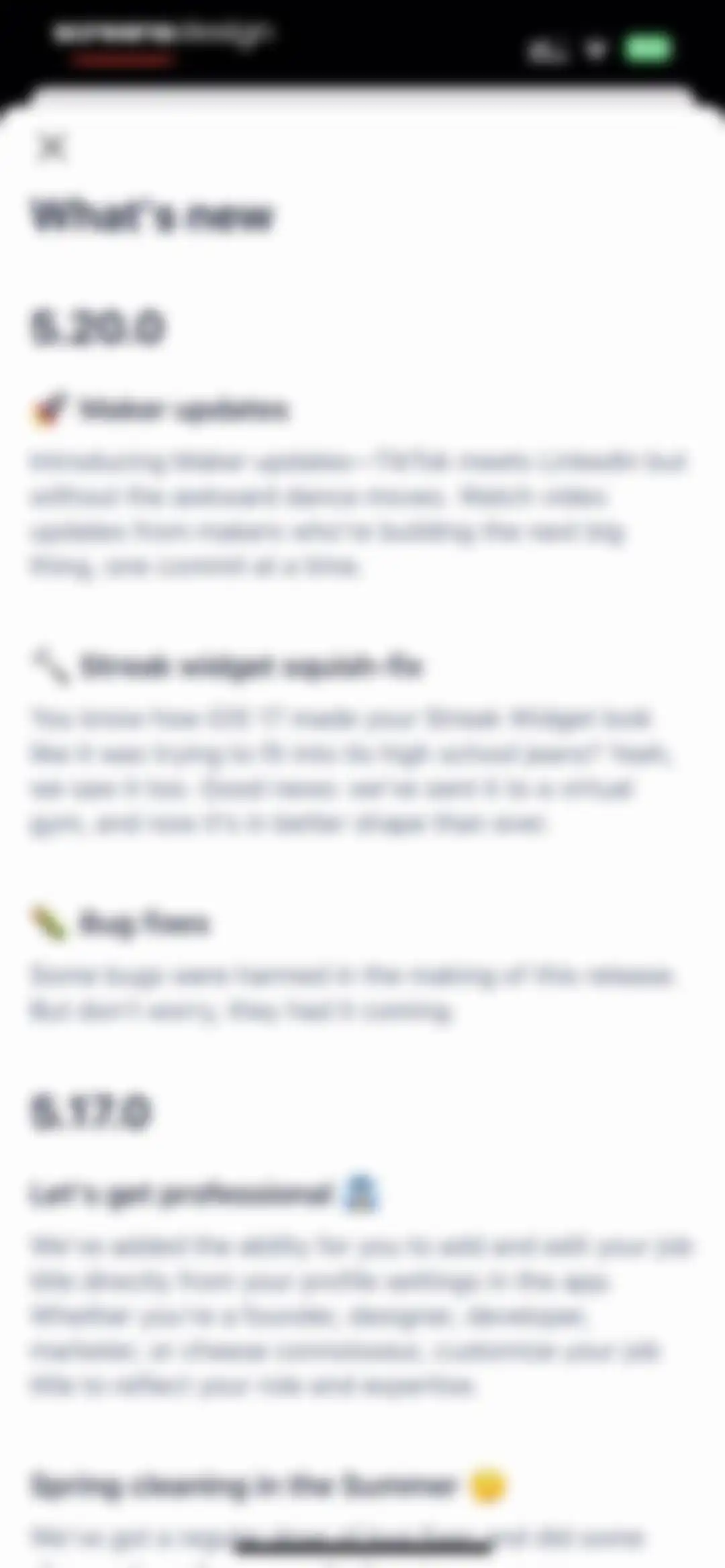 Product Hunt screen 1