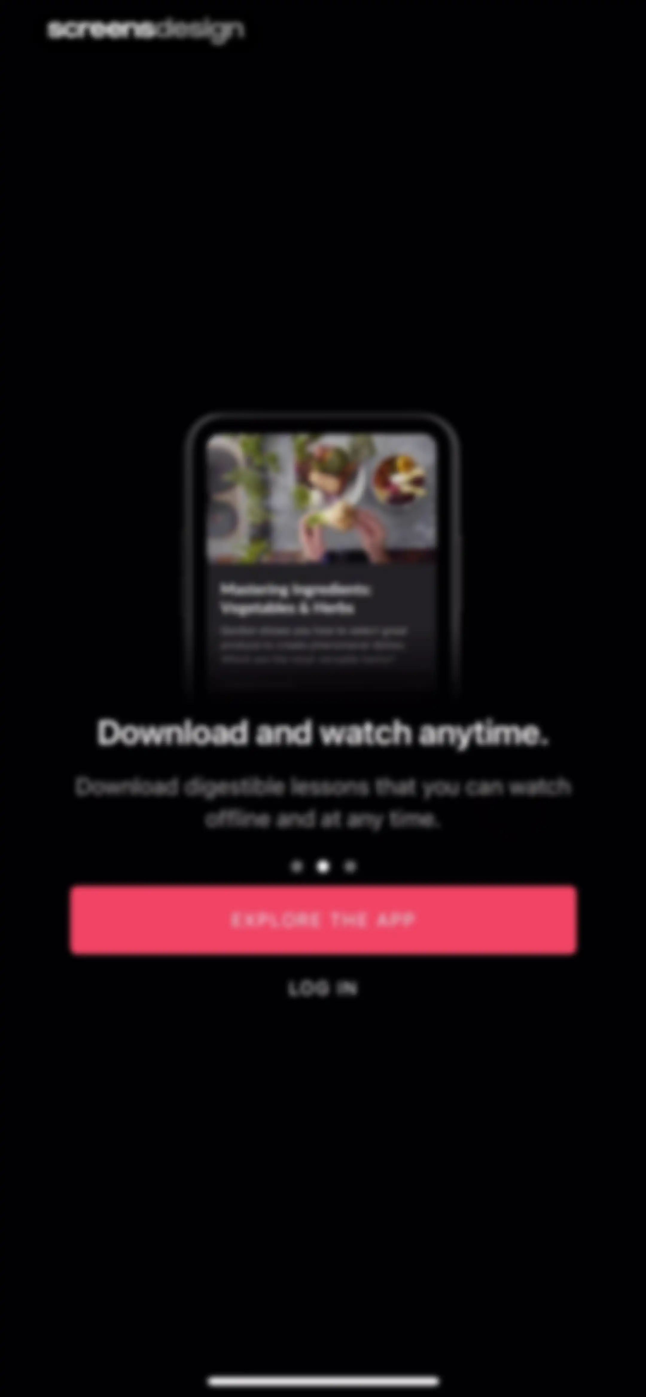 MasterClass: Online Classes screen 3