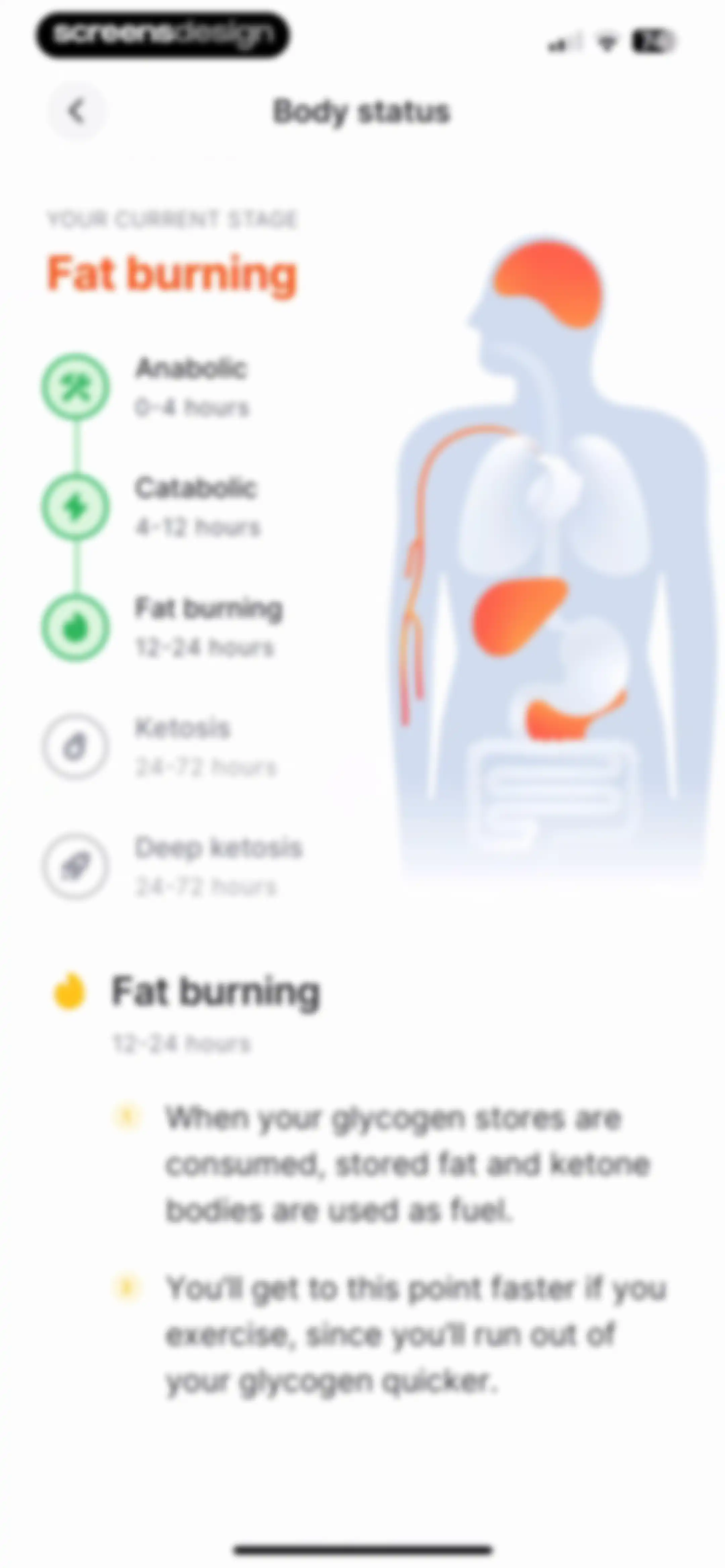 Fitself: Fitness and Fasting screen 55