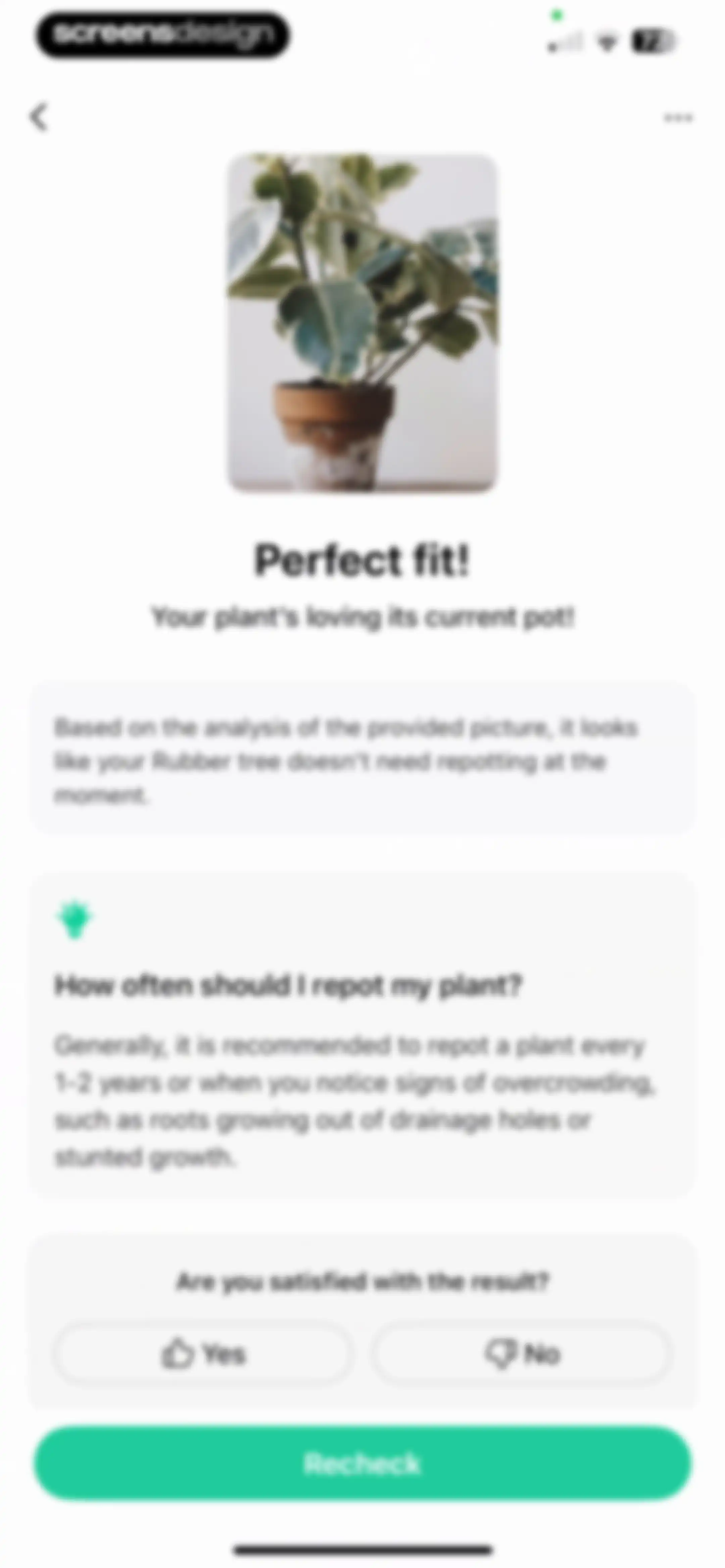 Plant Parent: Plant Care Guide screen 168