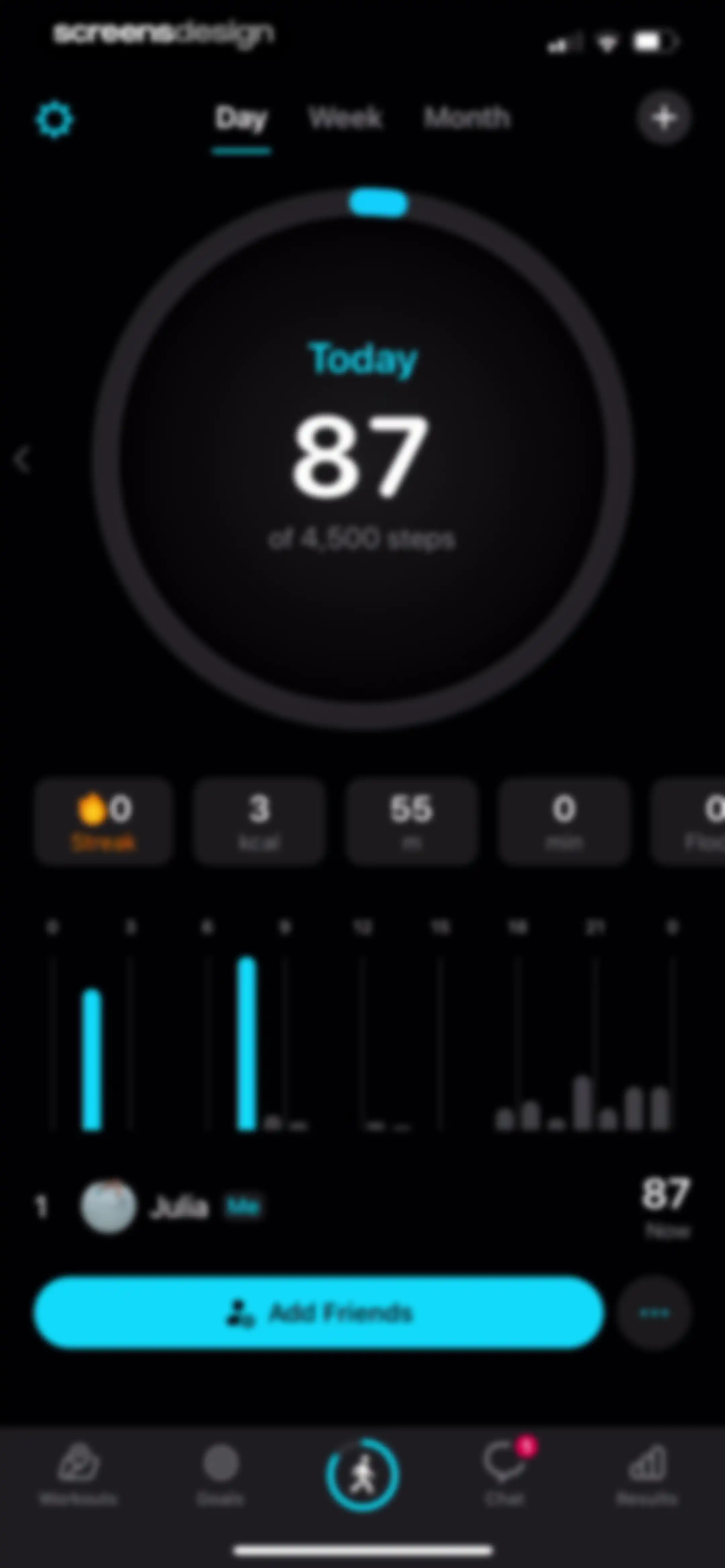 StepsApp Pedometer screen 37