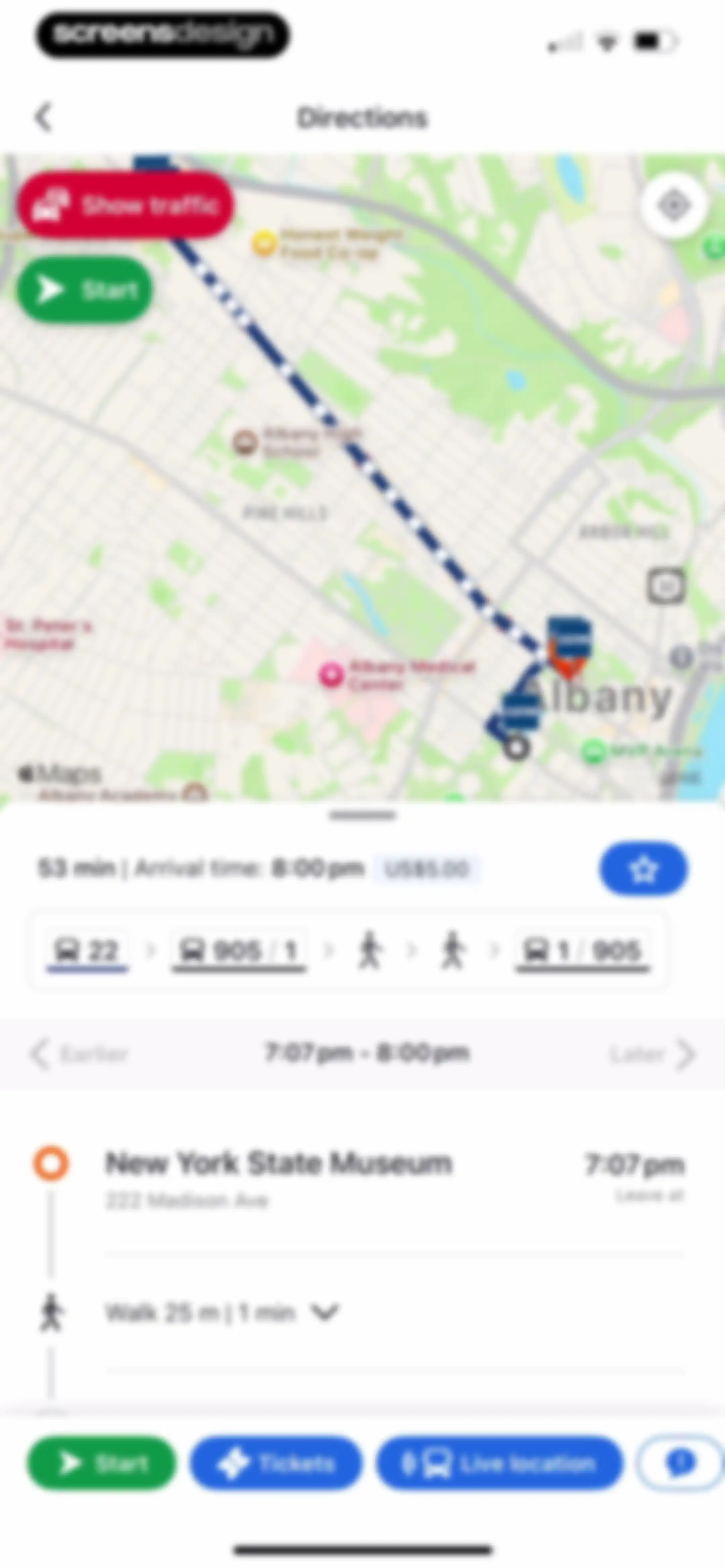 Moovit: Bus & Transit Tracker screen 44
