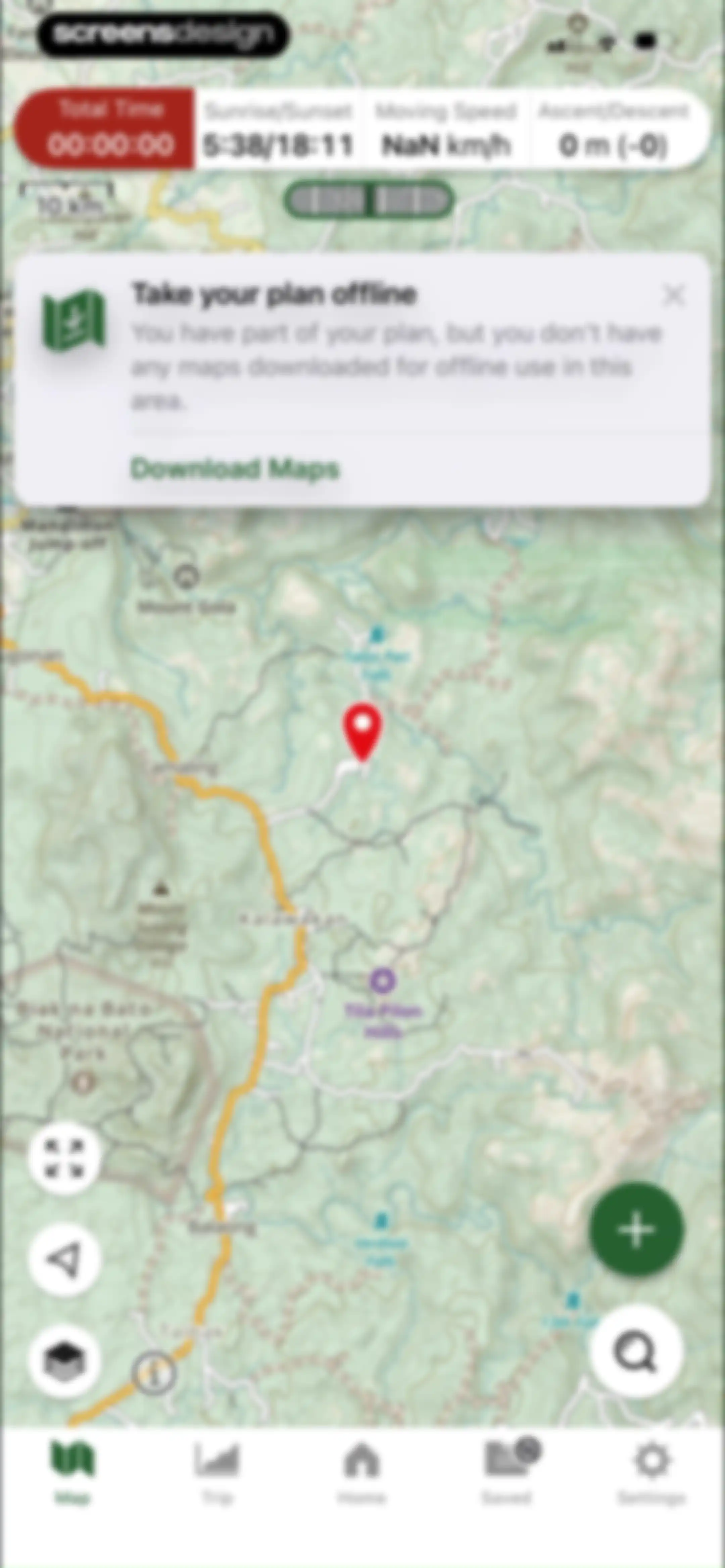 Gaia GPS: Mobile Trail Maps screen 43