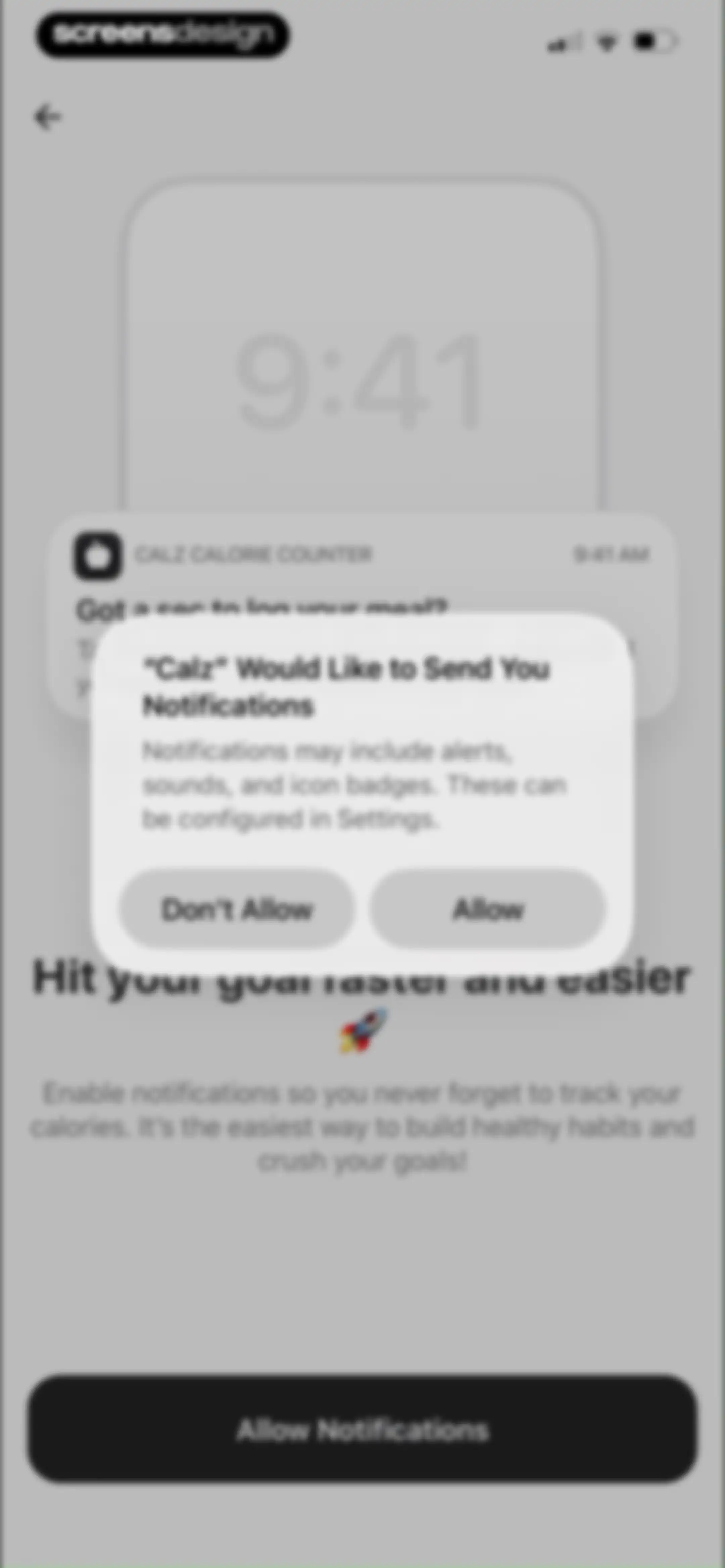 Calz - Calorie Counter AI screen 43