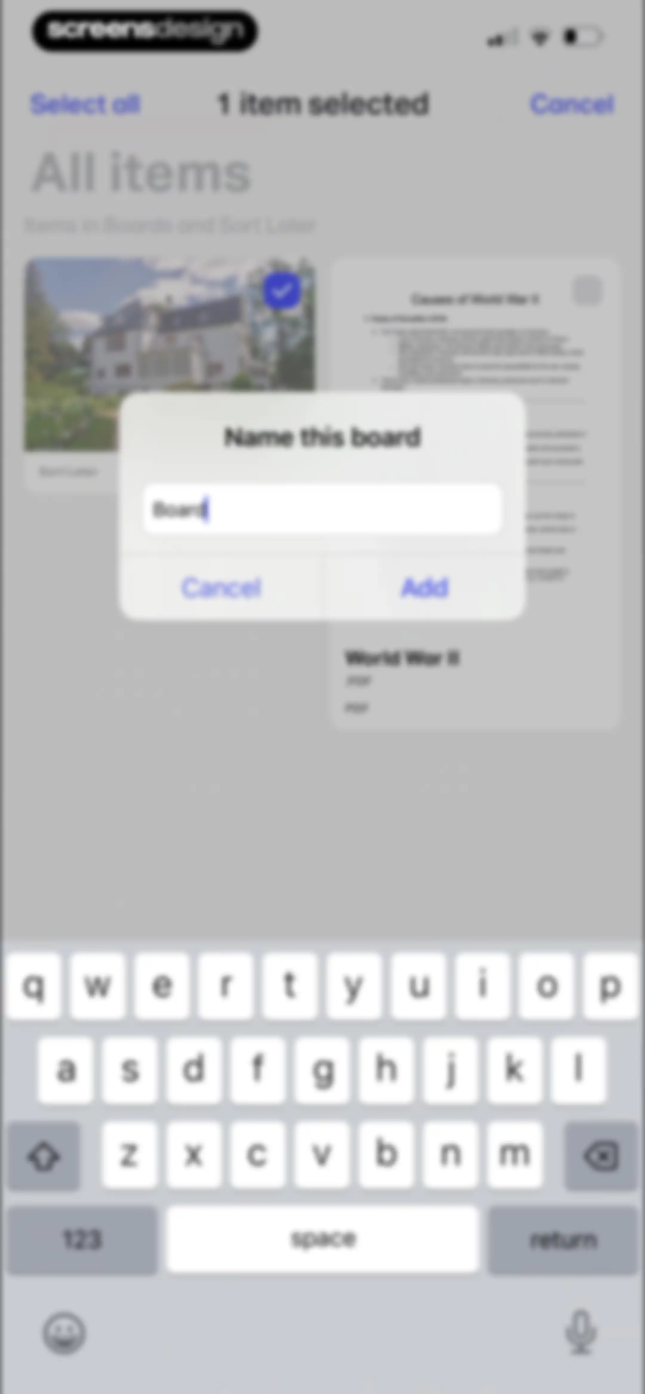 Collect by WeTransfer screen 44