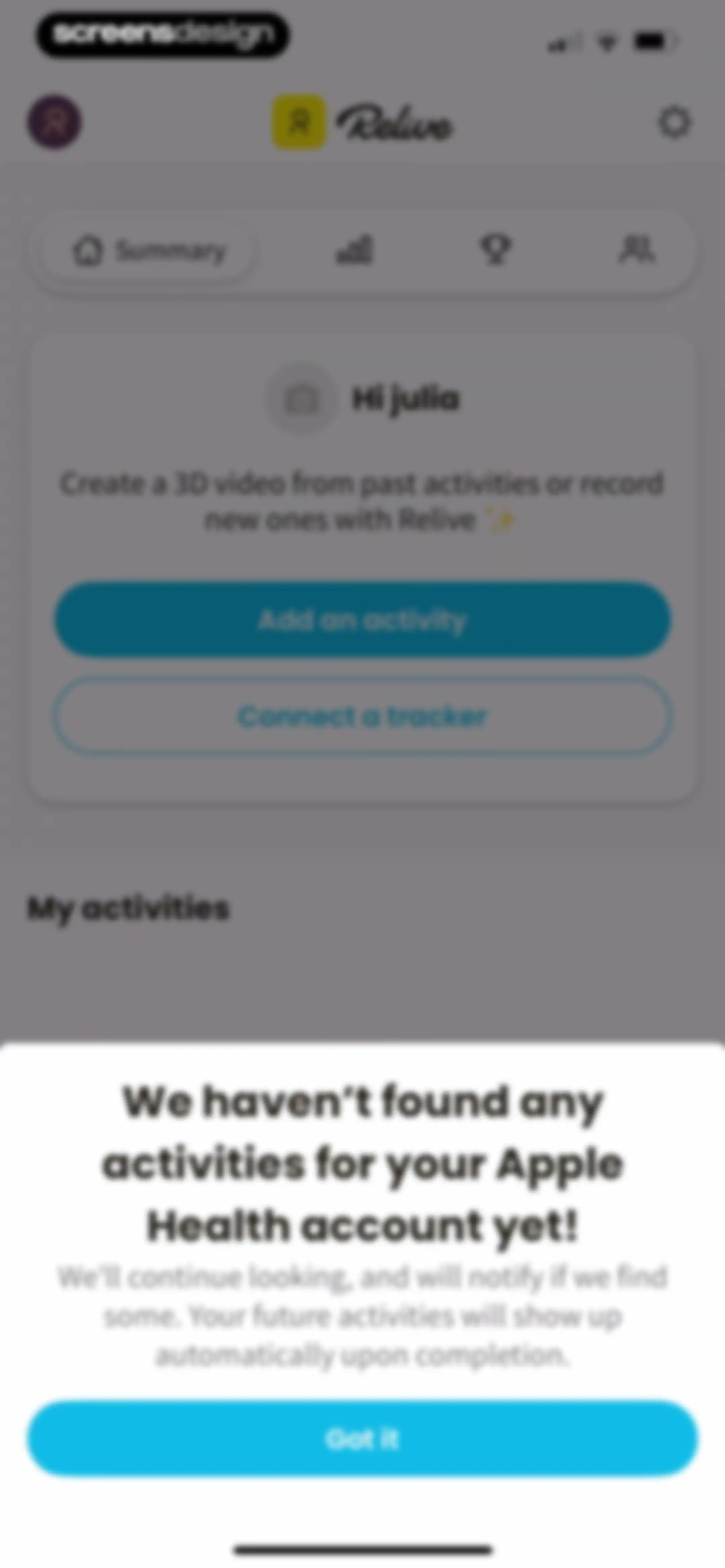 Relive: Hike & Ride Memories screen 18