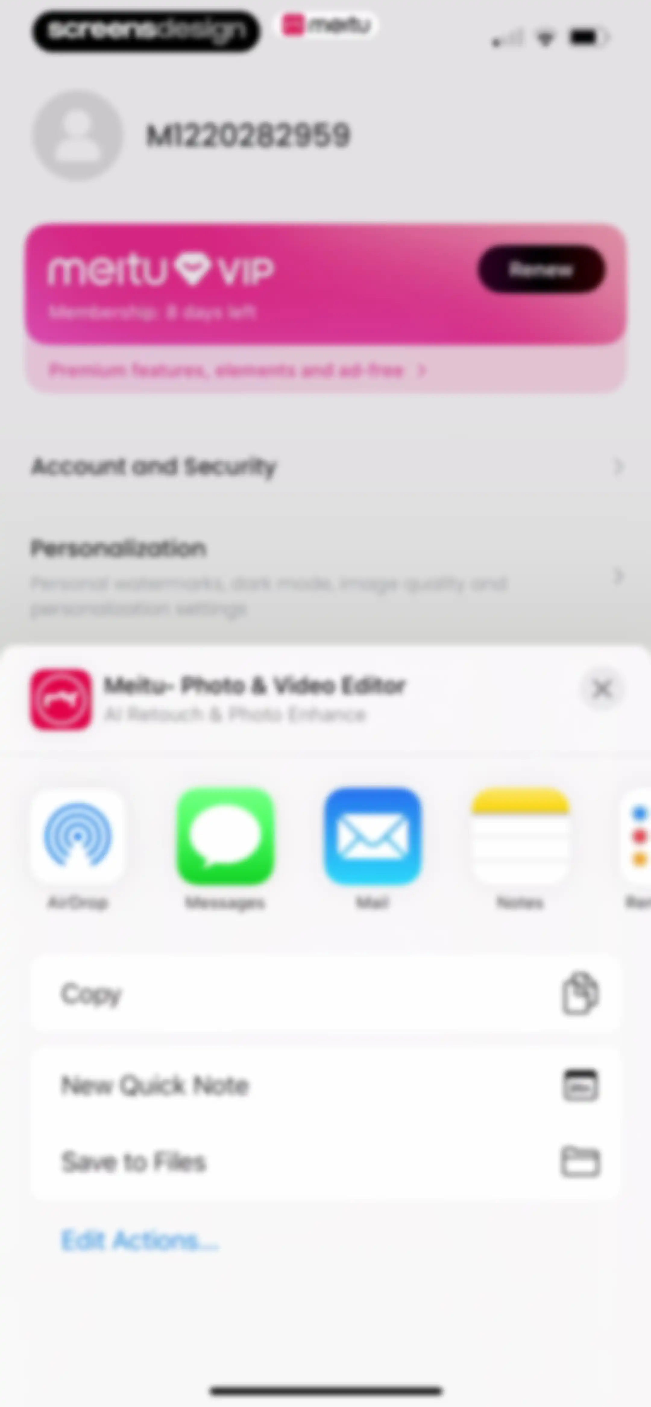 Meitu AI Photo & Video Editor screen 215