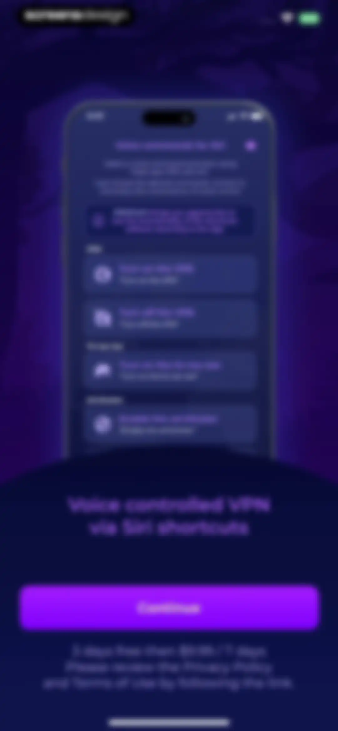 Triple Ape VPN screen 5
