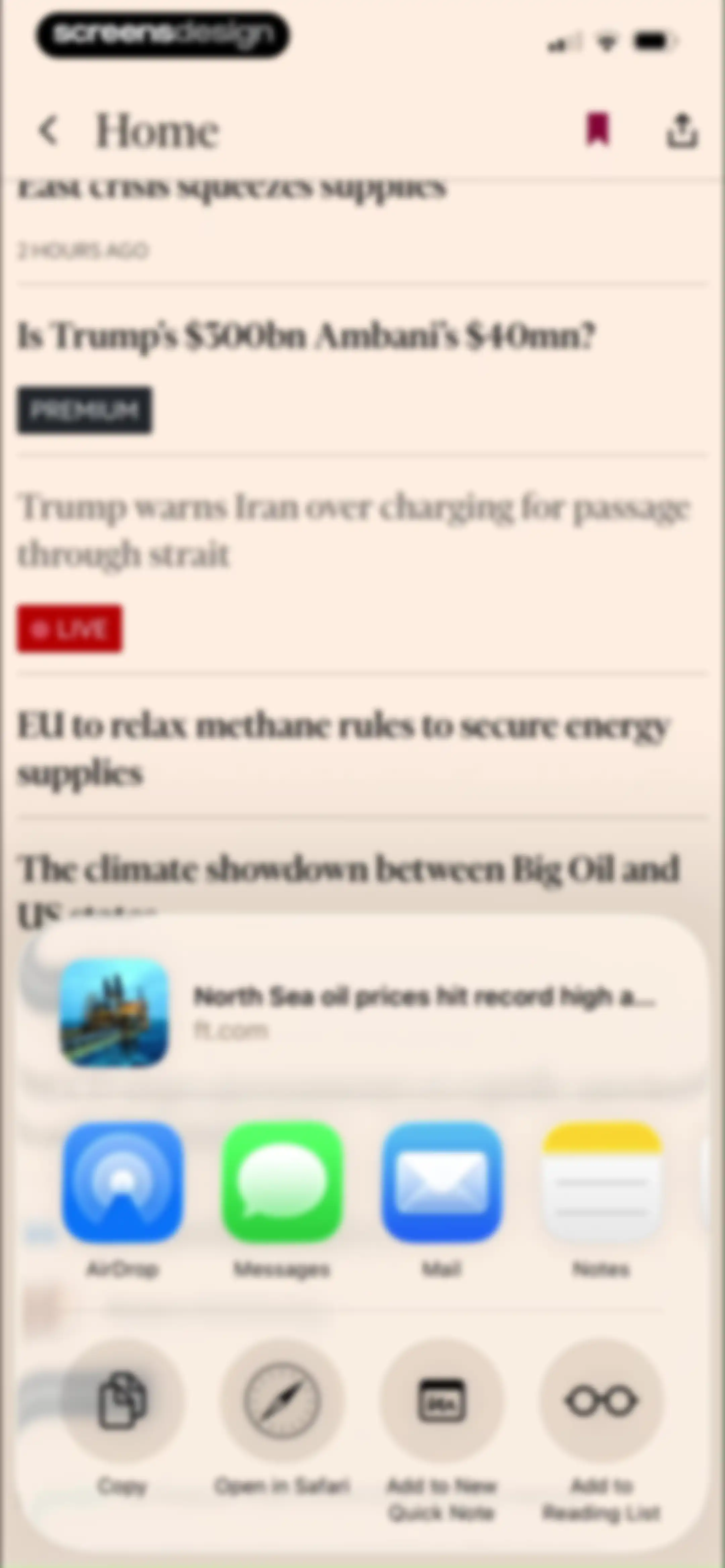 Financial Times: Business News screen 41