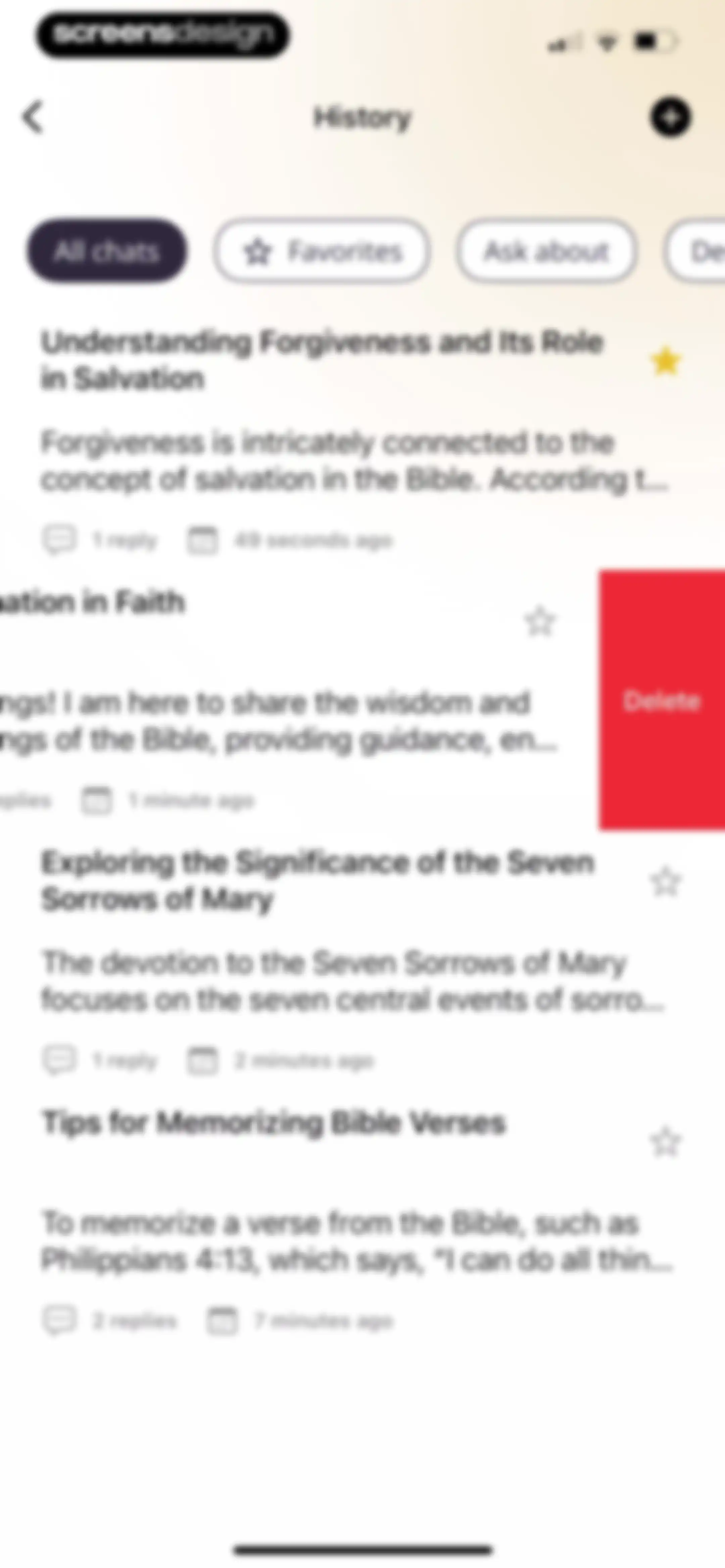 Bible Chat: Daily Devotional screen 137