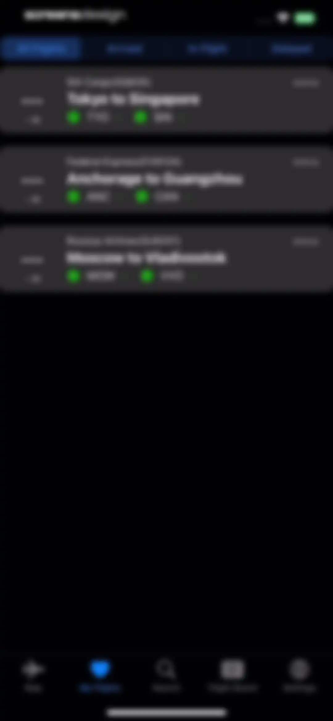 Flight Tracker Live screen 14