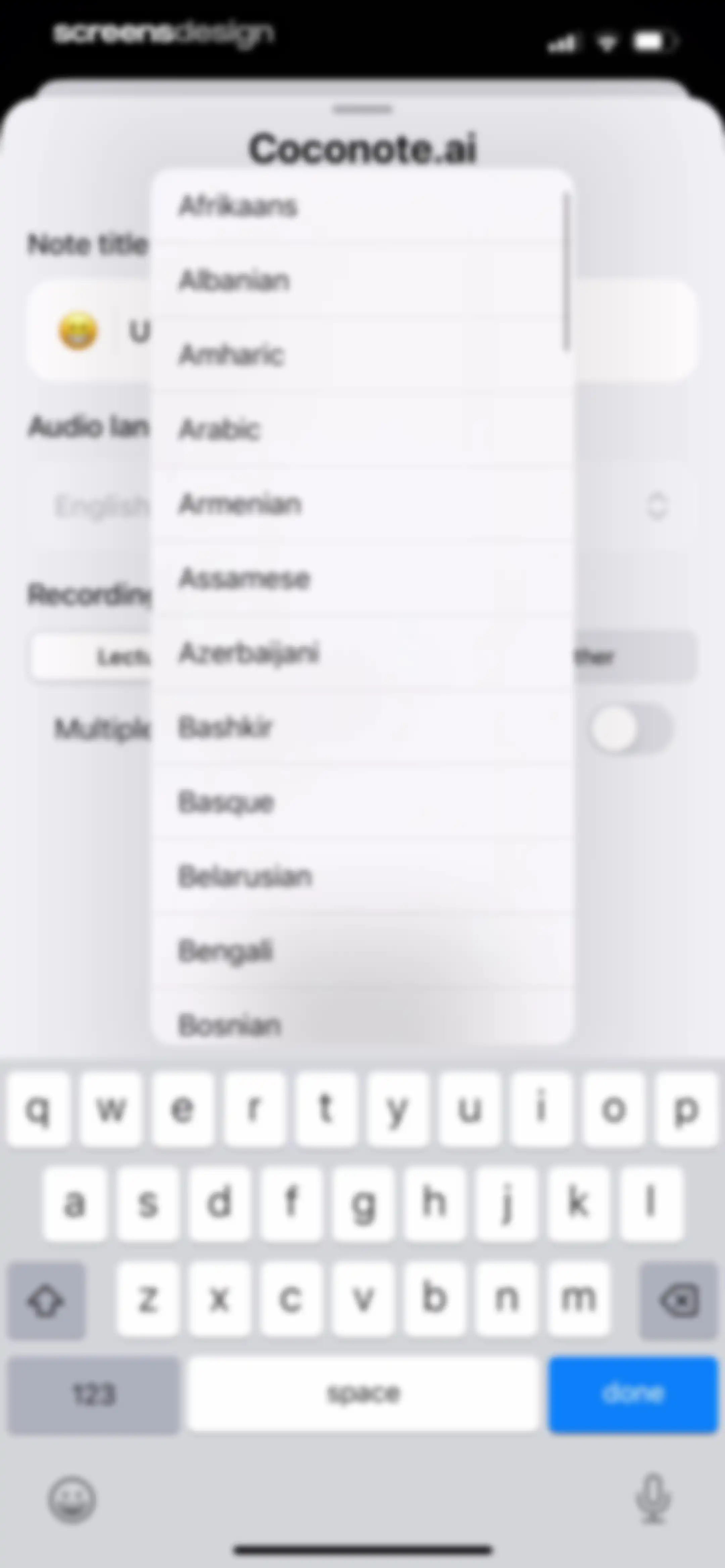Coconote - AI Note Taker screen 43