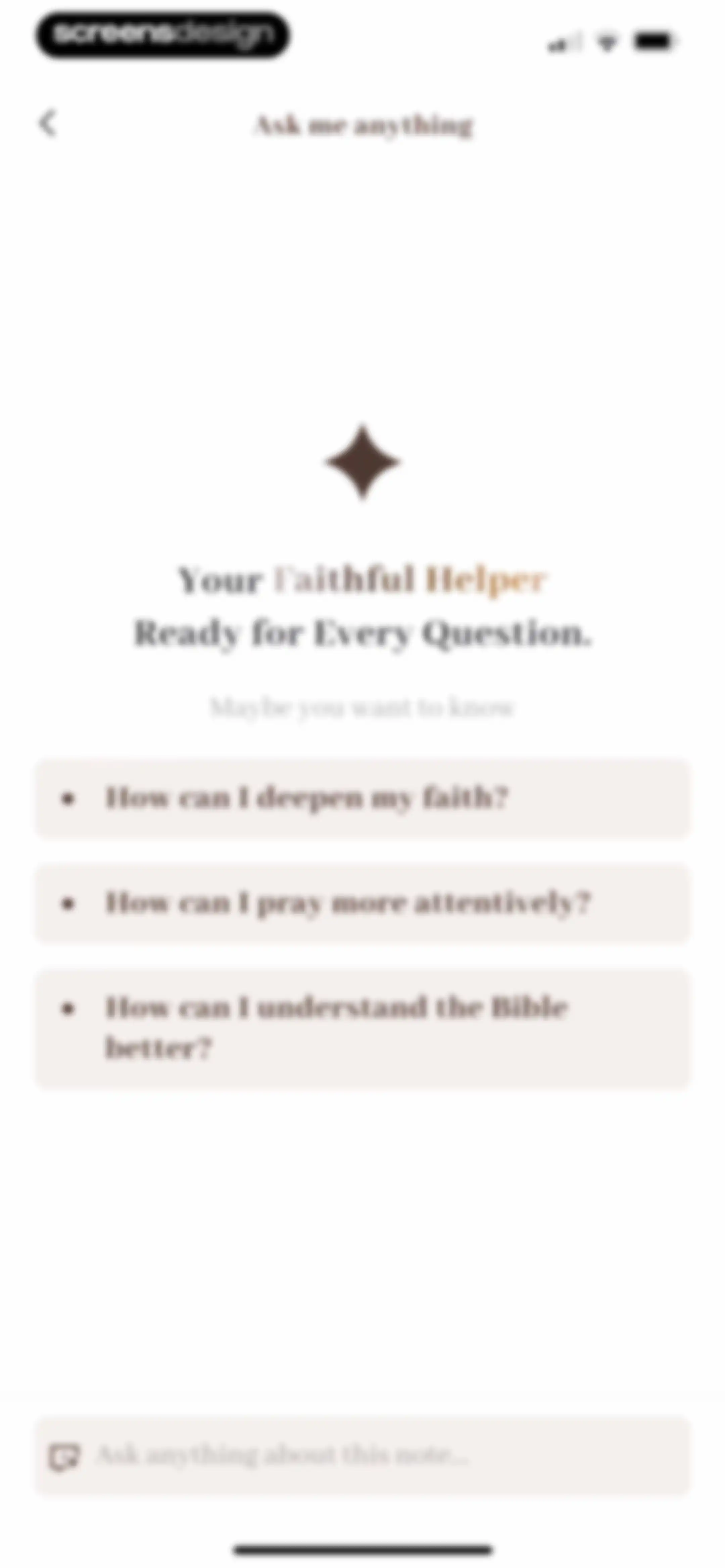 Bible Note: Sermon Notes screen 64