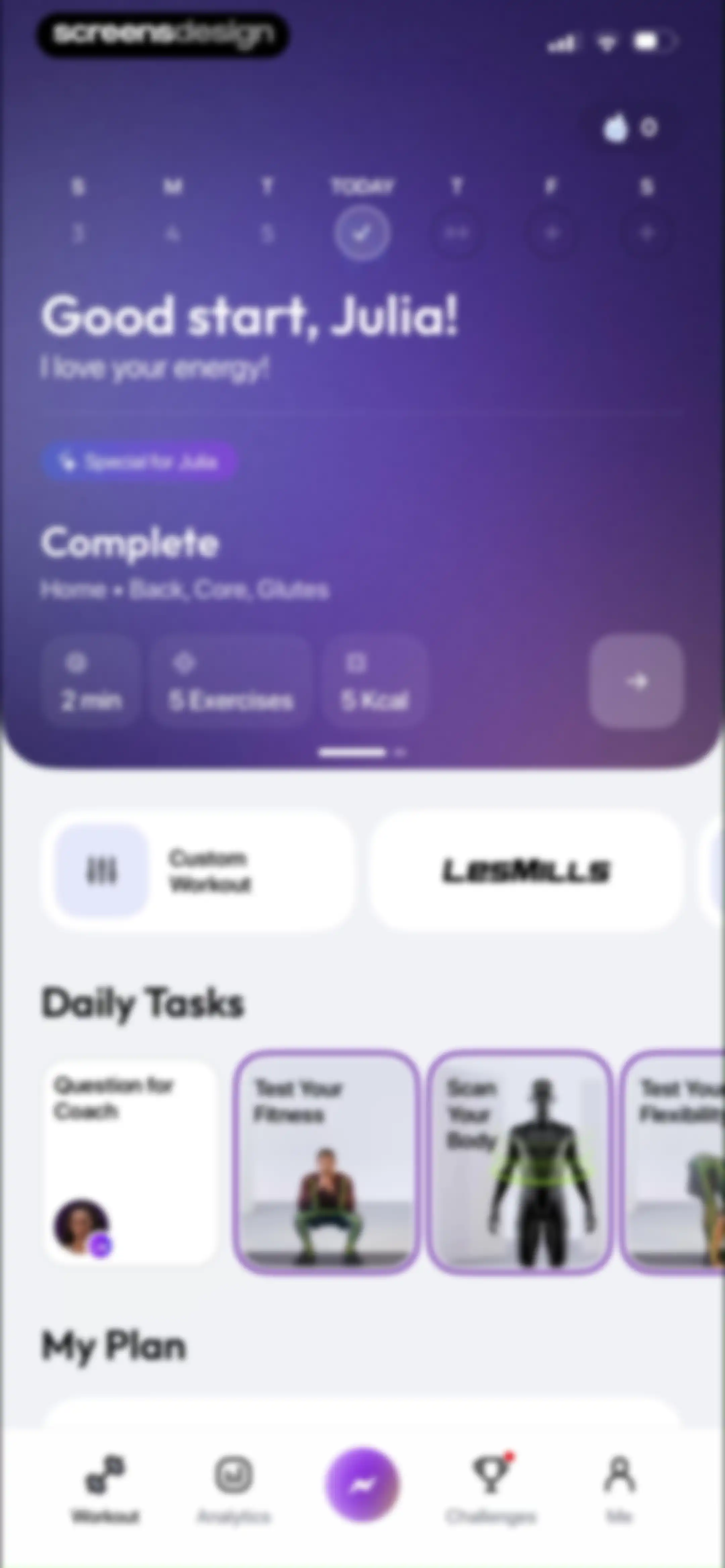 Zing AI: Home & Gym Workouts screen 129
