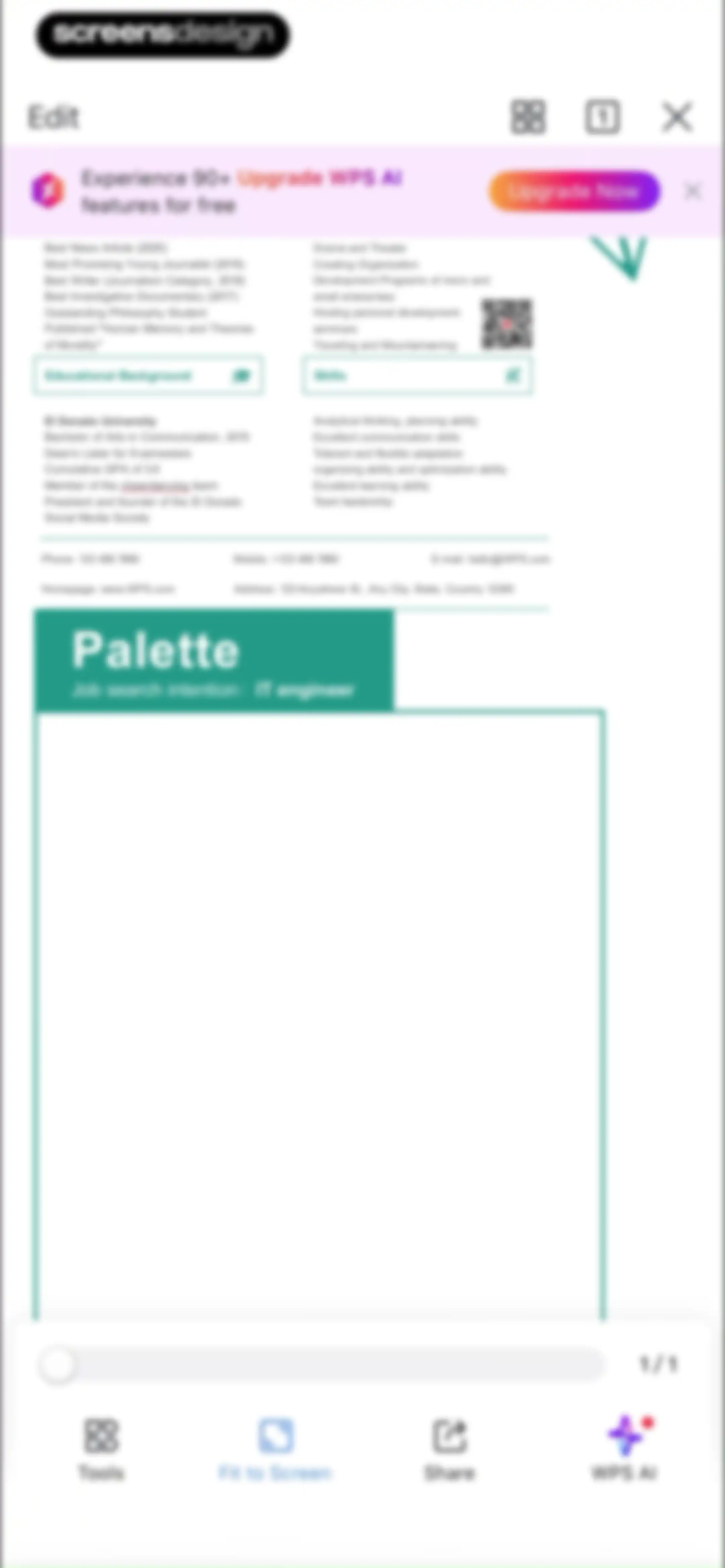 WPS Office-AI Doc, PDF, Sheet screen 27