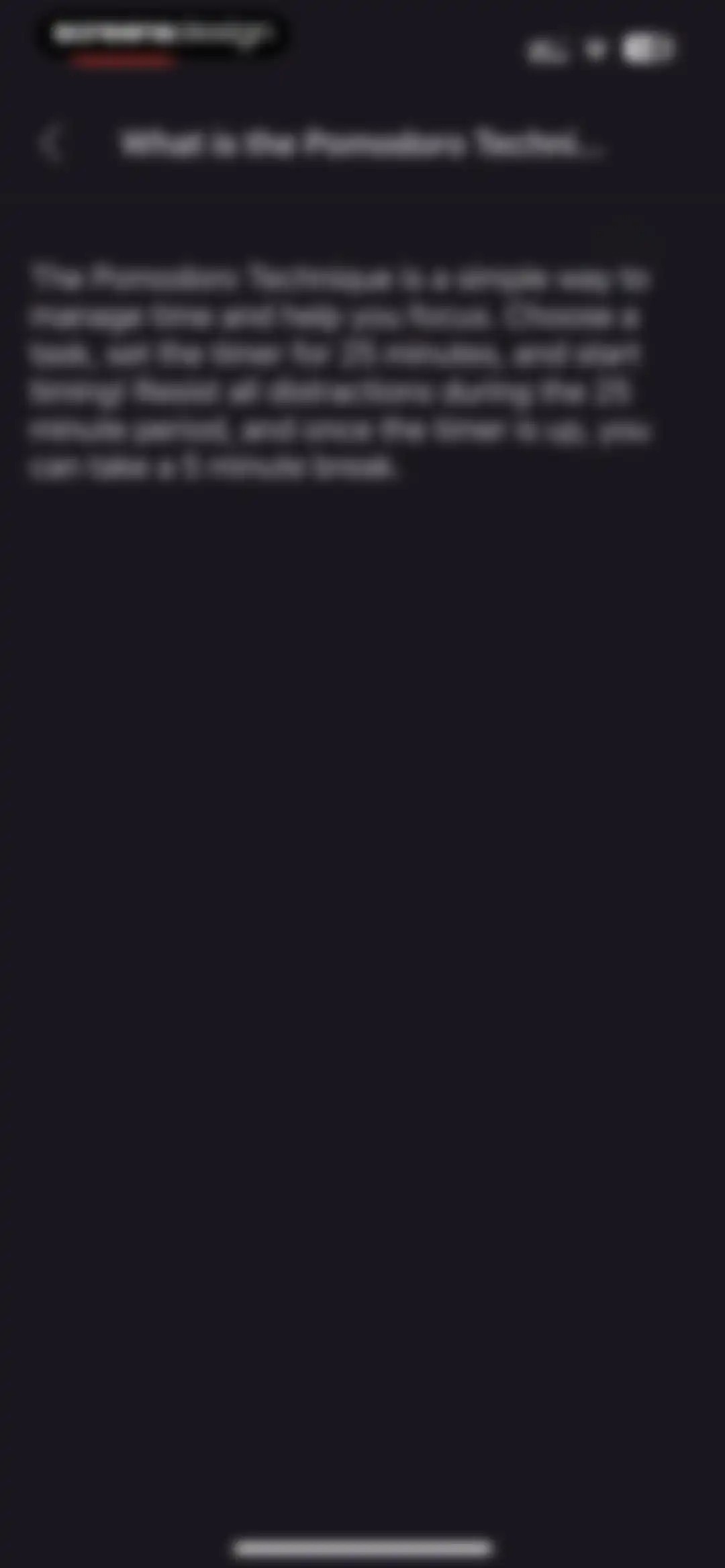 Focus To-Do: Focus Timer&Tasks screen 113