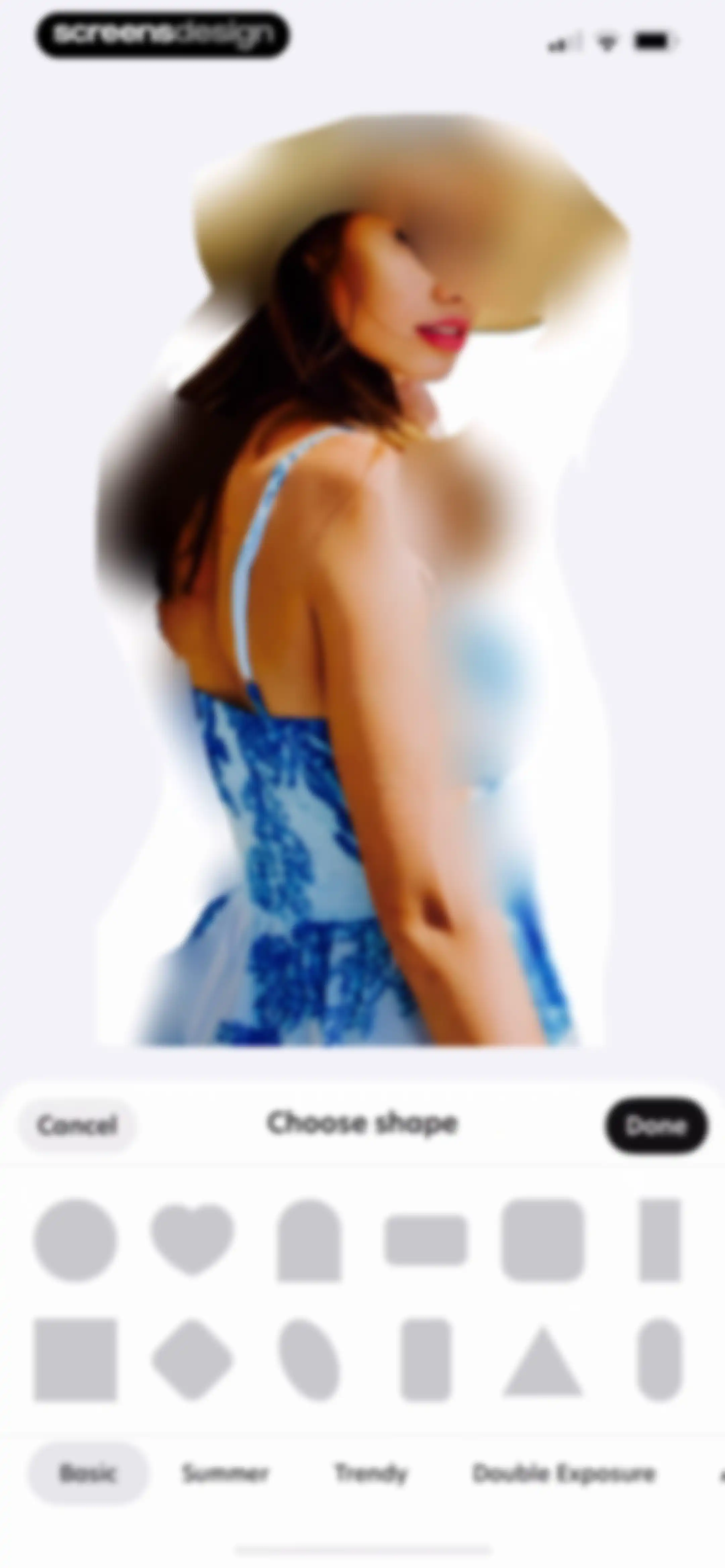 Bazaart AI Photo Editor Design screen 103